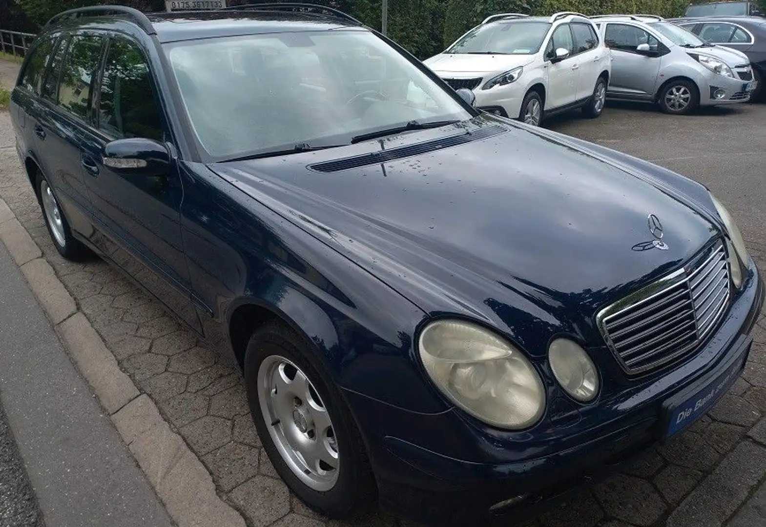 Mercedes-Benz E 240 T V6 Aut. Klima Xenon GSD Tempo LMF AHK BC Bleu - 1
