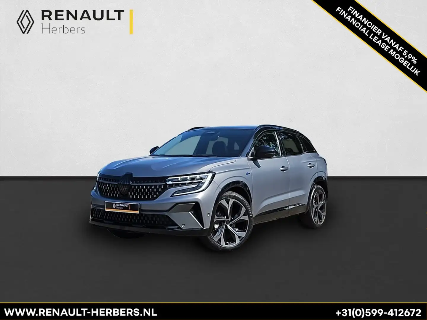 Renault Austral 1.2 mild hybrid 160 EDC techno esprit Alpine PANOR Grijs - 1