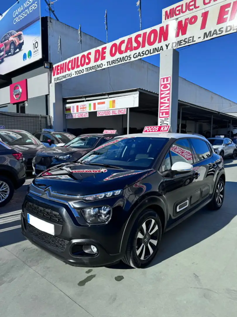 Citroen C3 1.2 PureTech S&S Max 83 Negro - 1