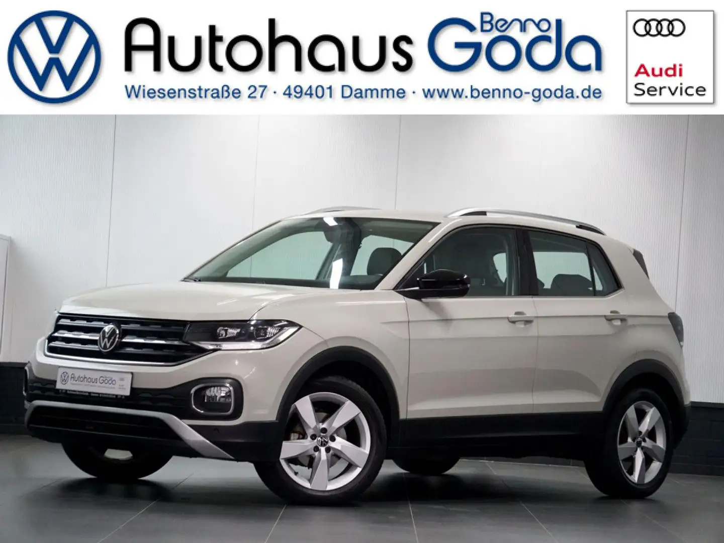Volkswagen T-Cross Style 1.0 TSI 6-Gang Bluetooth LED Klima Grau - 1