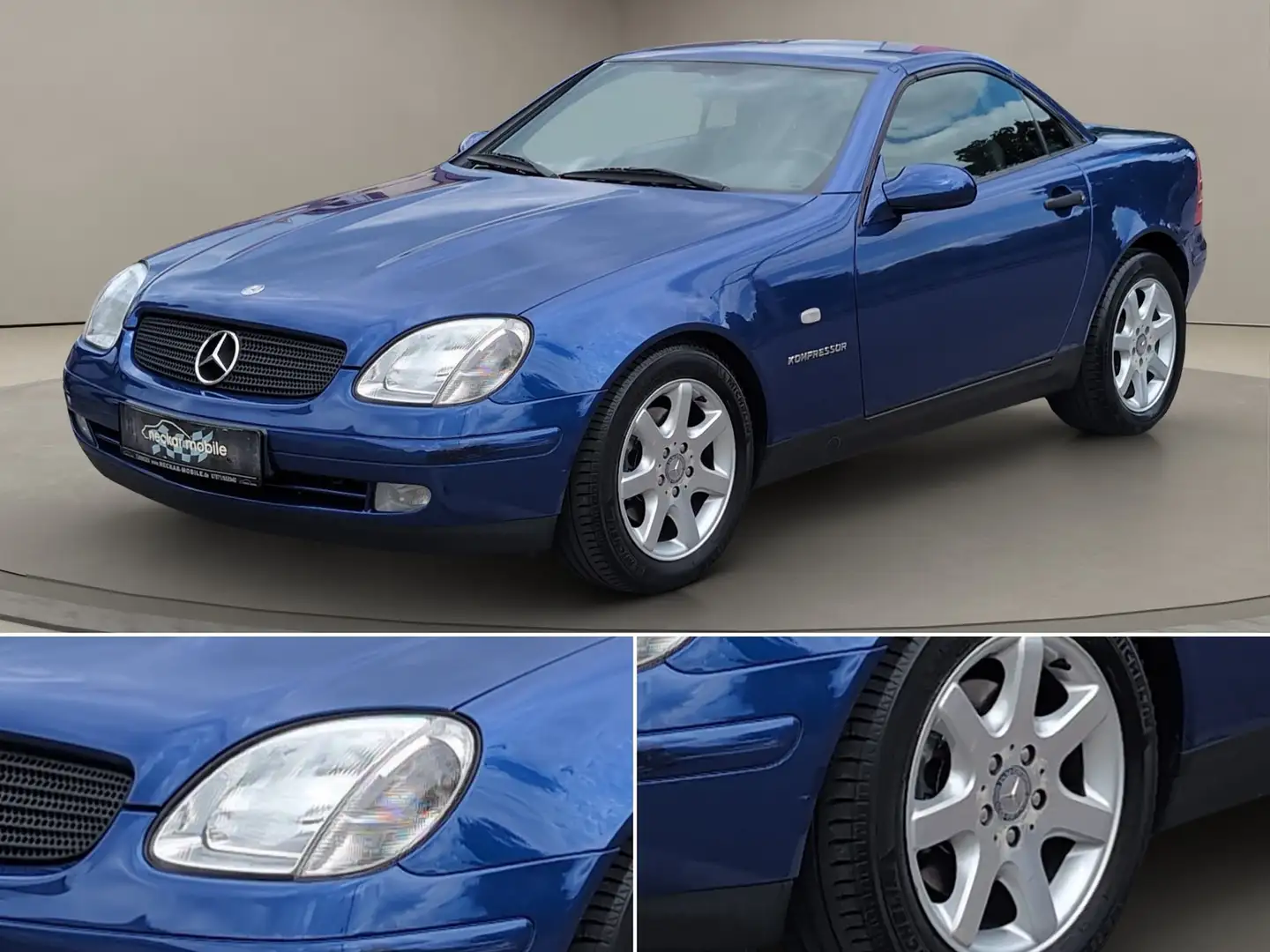 Mercedes-Benz SLK 230 Kompressor ROSTFREI Klima Sitzheizung Blau - 2