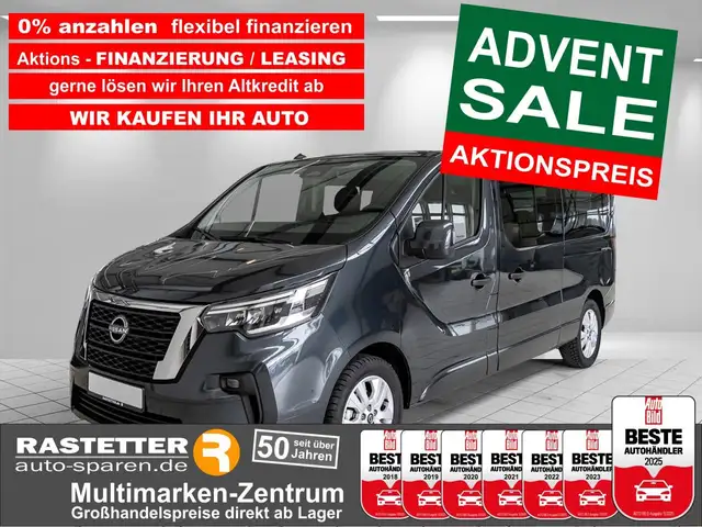 Nissan Primastar L2H1 3,0t tekna 9S Design+Kamera+Navi+iKey+Privacy