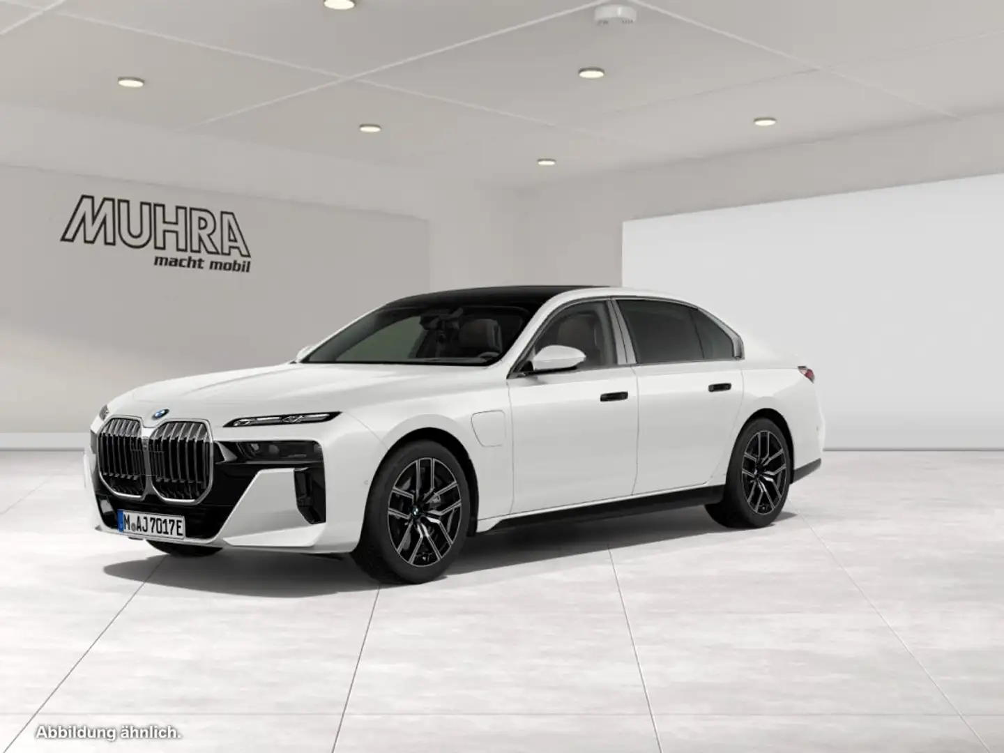 BMW 750 e xDrive M Sport 20" Massage Sitzbelüft. Indv. Int Weiß - 2