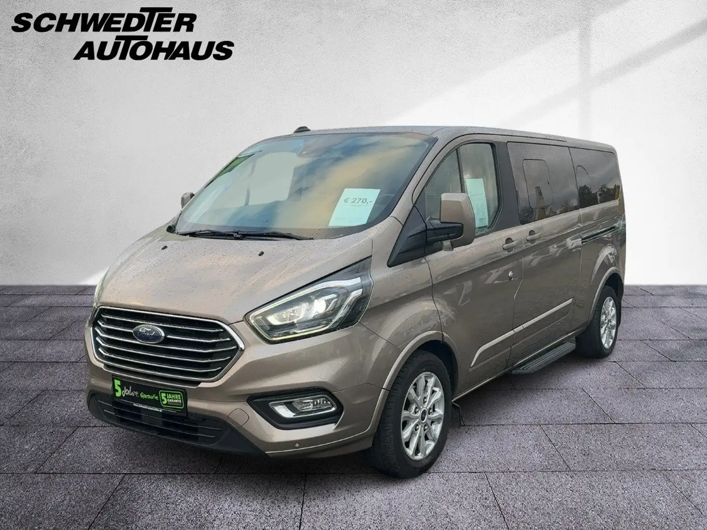 Ford Tourneo Custom Kombi 2.0 TDCi 320 L2 Titanium X Silber - 2