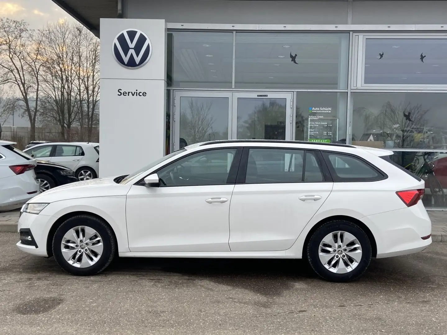 Skoda Octavia Combi 1.5 TSI e-TEC DSG NAVI-COLUMBUS+LE Weiß - 2