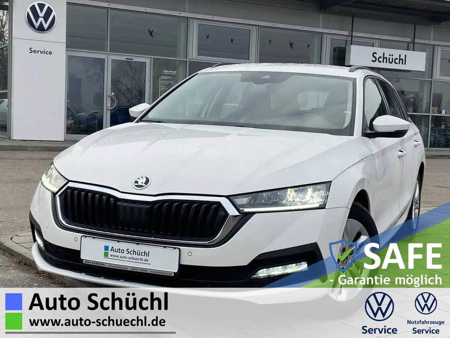 Skoda Octavia Combi 1.5 TSI e-TEC DSG NAVI-COLUMBUS+LE Weiß - 1