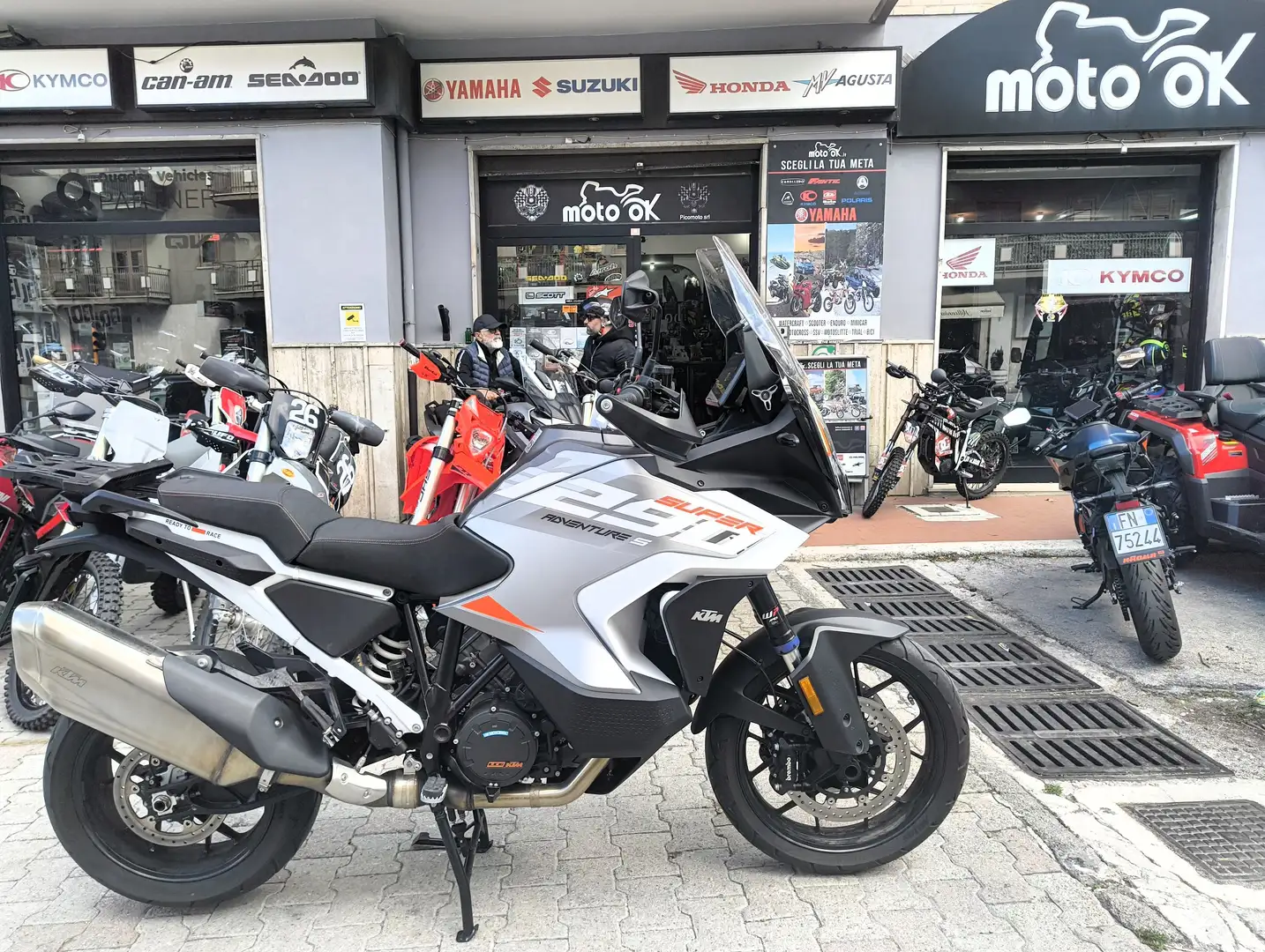 KTM 1290 Super Adventure S Argento - 1