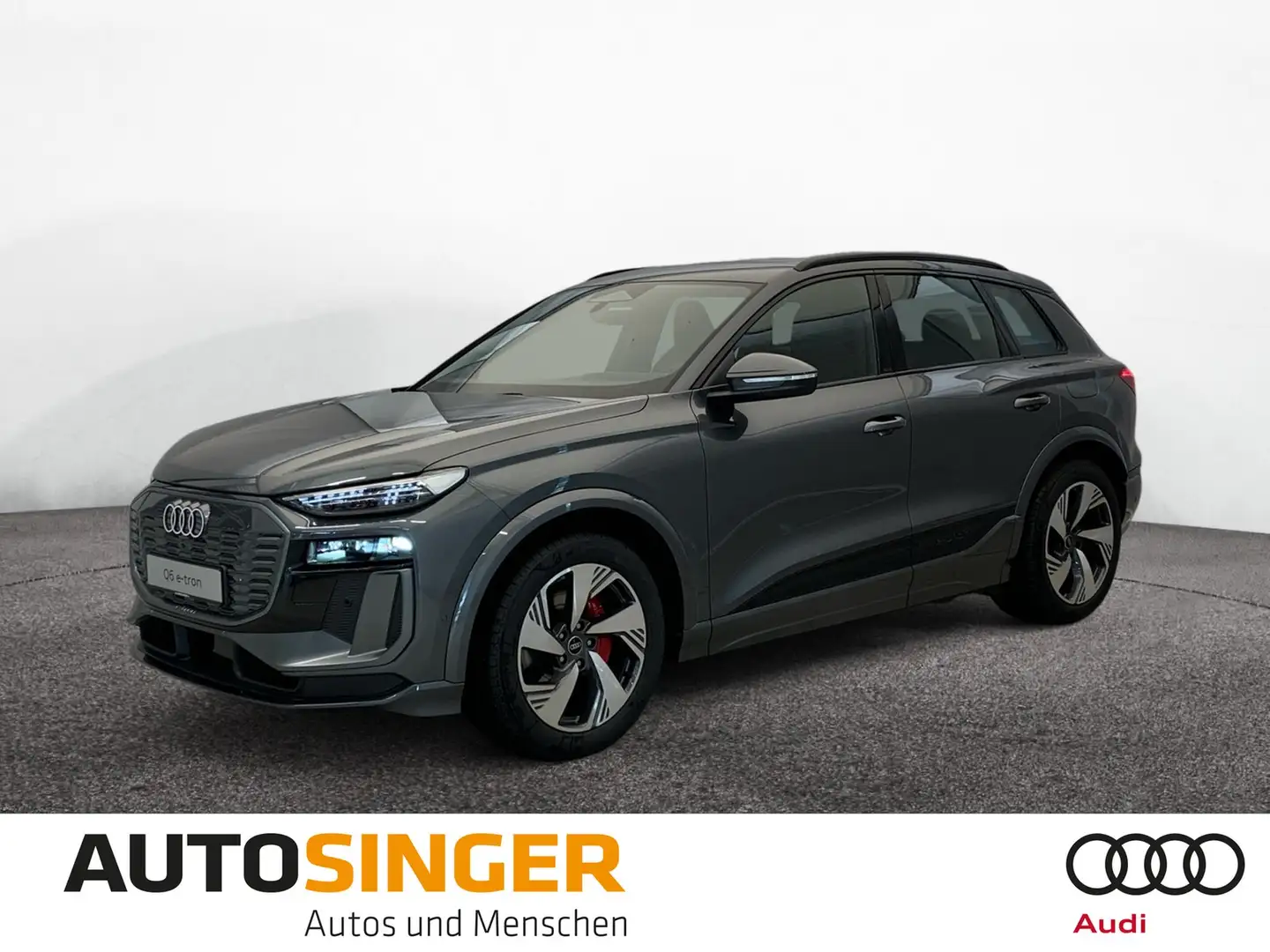 Audi Q6 e-tron 55 qua 2x S line WÄRME*MATRIX*360*ACC Grau - 1