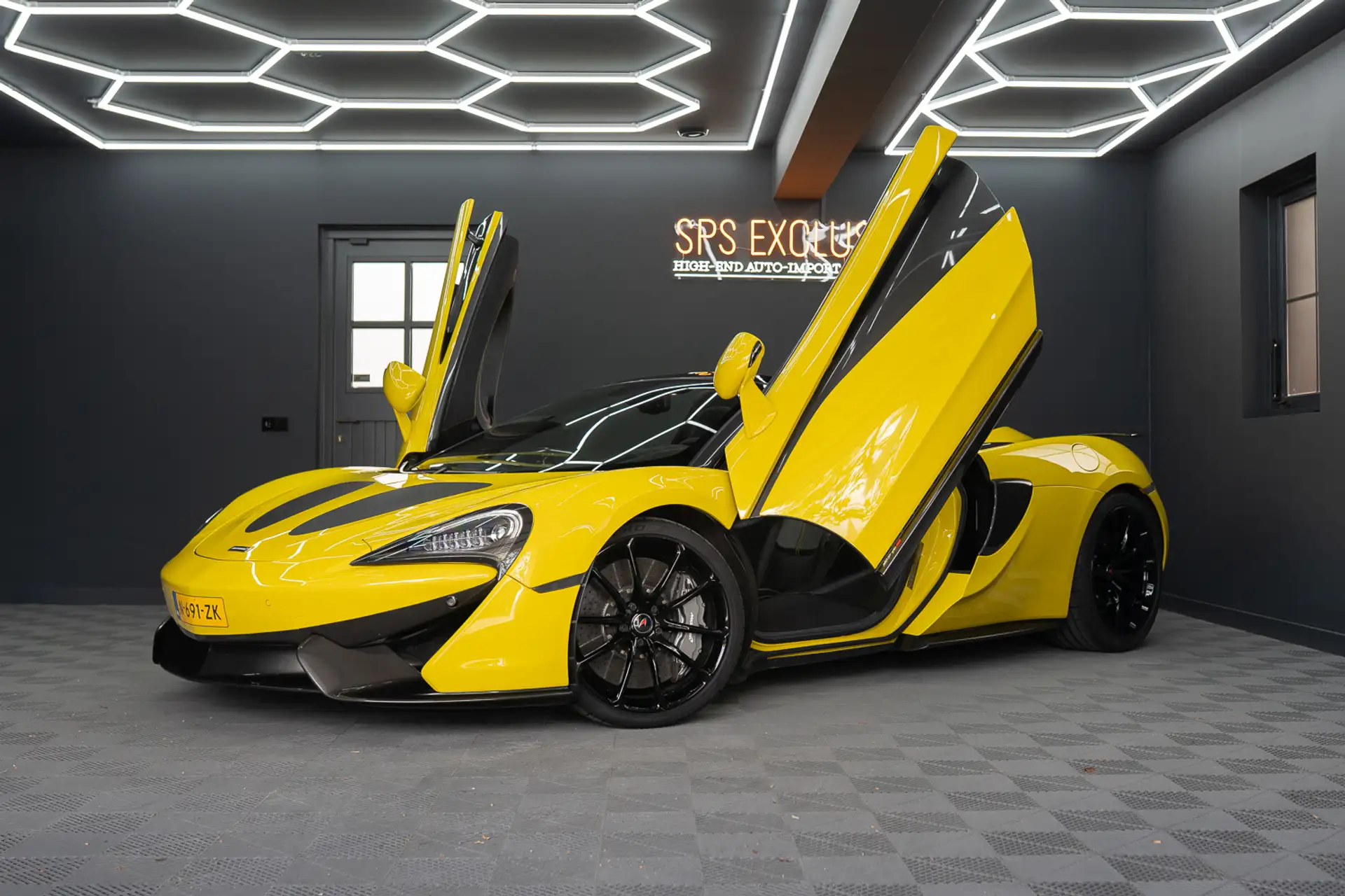 맥라렌 570S 570 Sport Spider 2018 노랑 사진 1