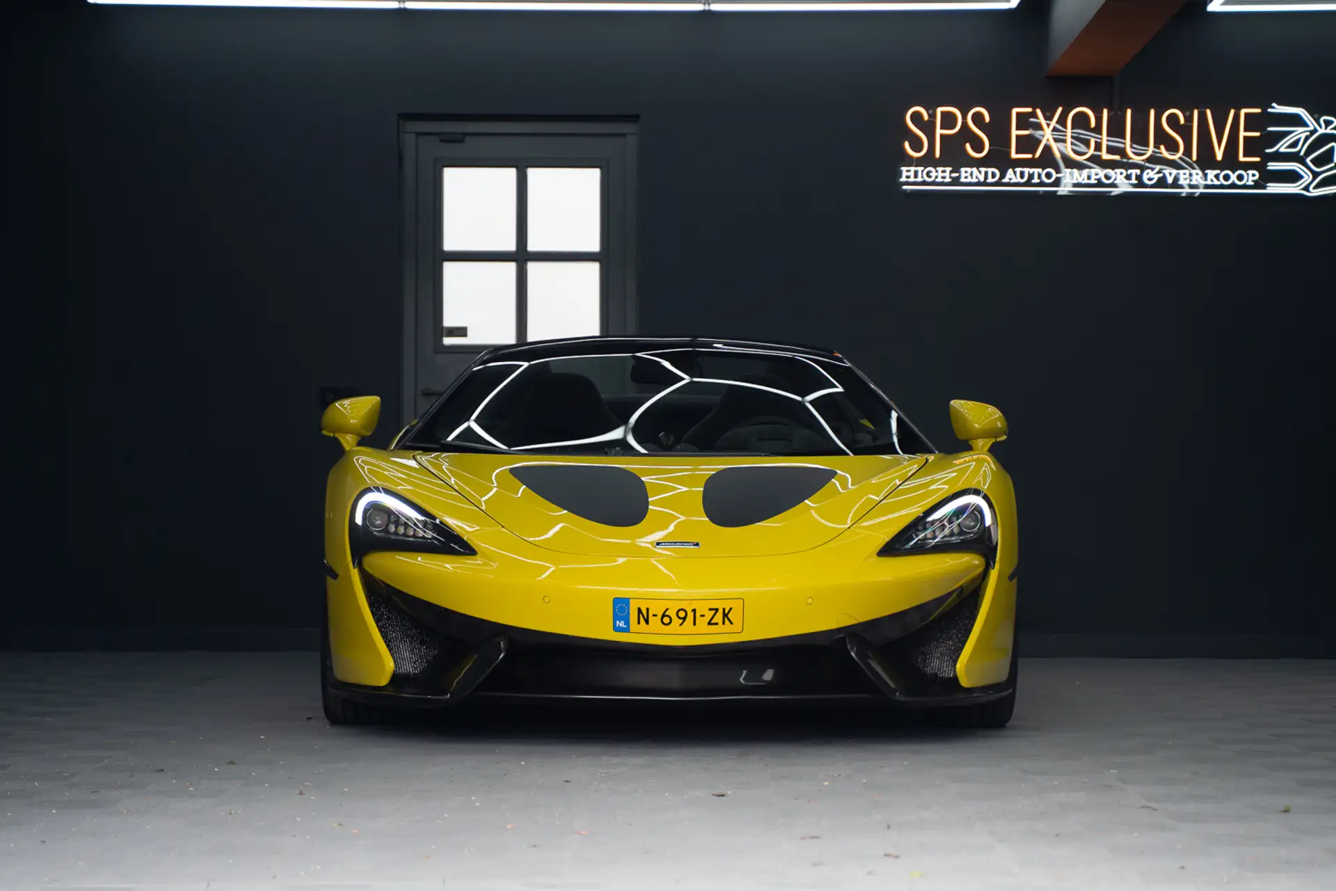 맥라렌 570S 570 Sport Spider 2018 노랑 사진 4