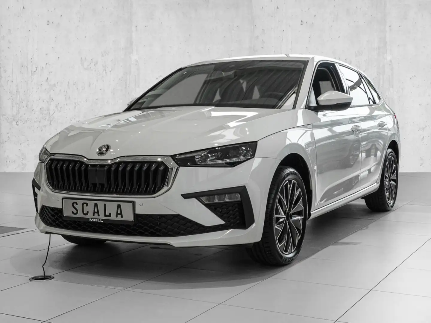 Skoda Scala 1.0 TSI Tour NAVI LED KEYLESS ACC Blanc - 2