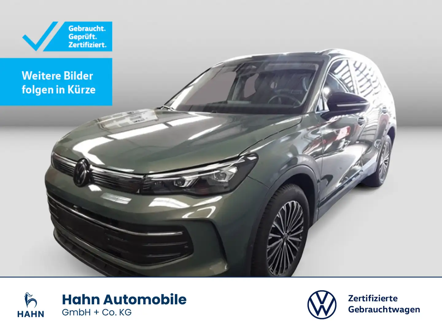 Volkswagen Tiguan Goal 1.5TSI DSG ACC AREA AHK MATRIX NAVI Grün - 1