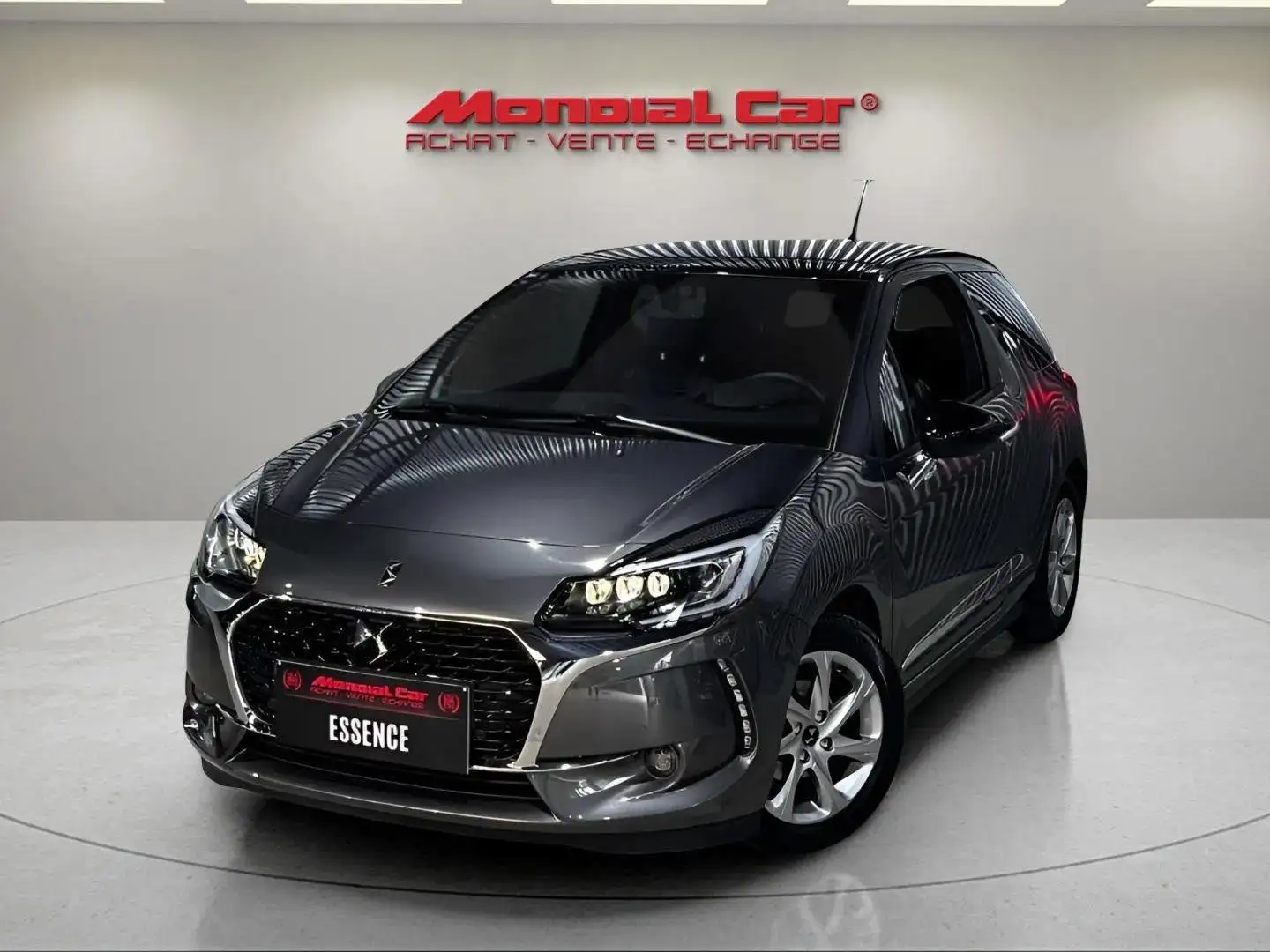 DS Automobiles DS 3 DS 3 1.2 PureTech Sport Chic S * AUTO * GPS * Gris - 1