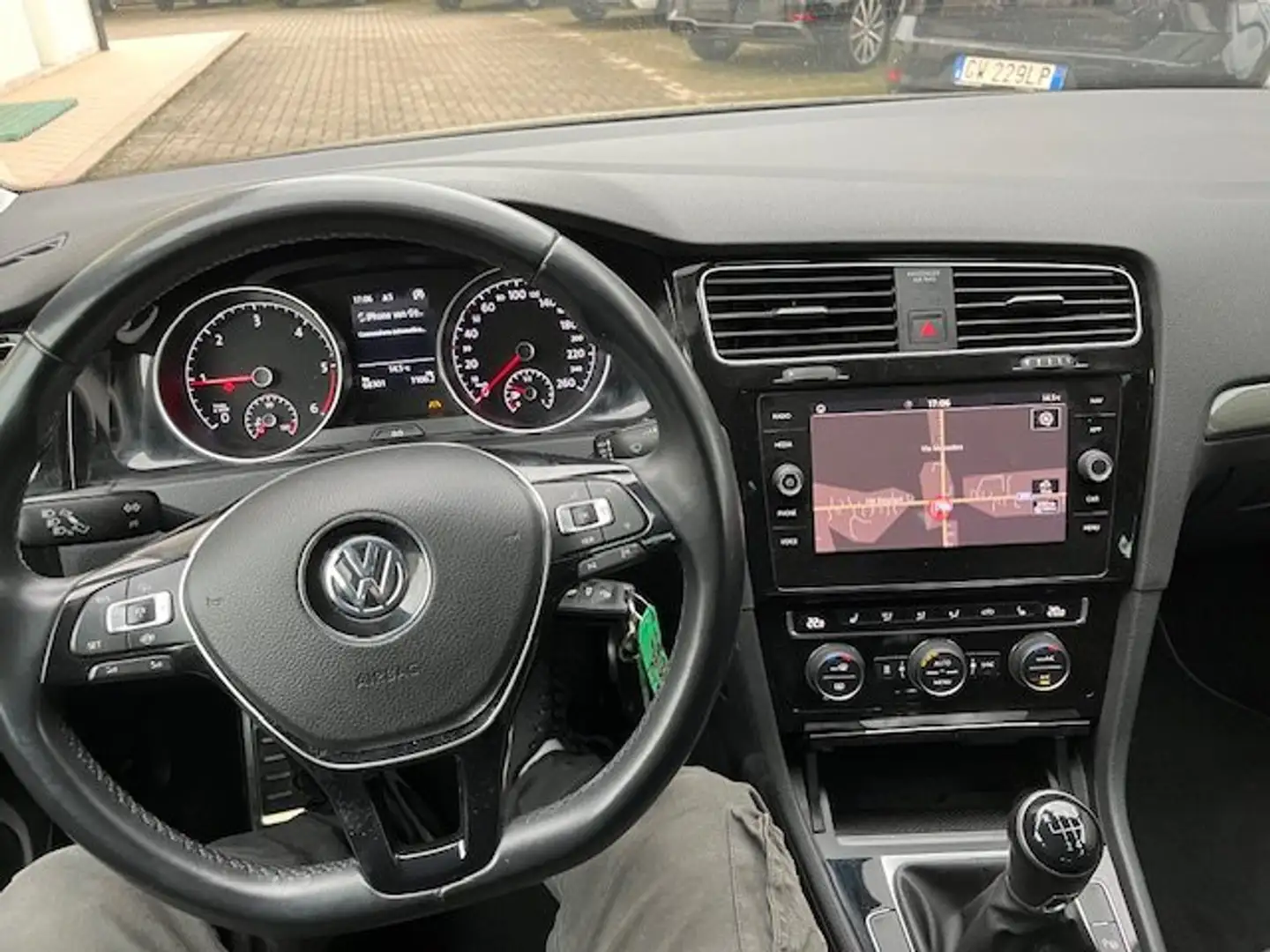 Volkswagen Golf GOLF 7,5 TDI 116 CV  R LINE NAVI + led+ ACC+SED RI Noir - 2