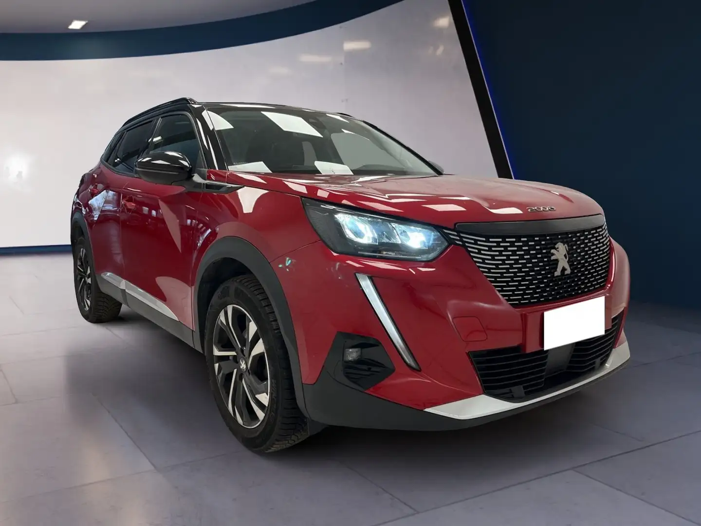Peugeot 2008 II 2020 1.5 bluehdi Allure Pack s&s 110cv Rosso - 2
