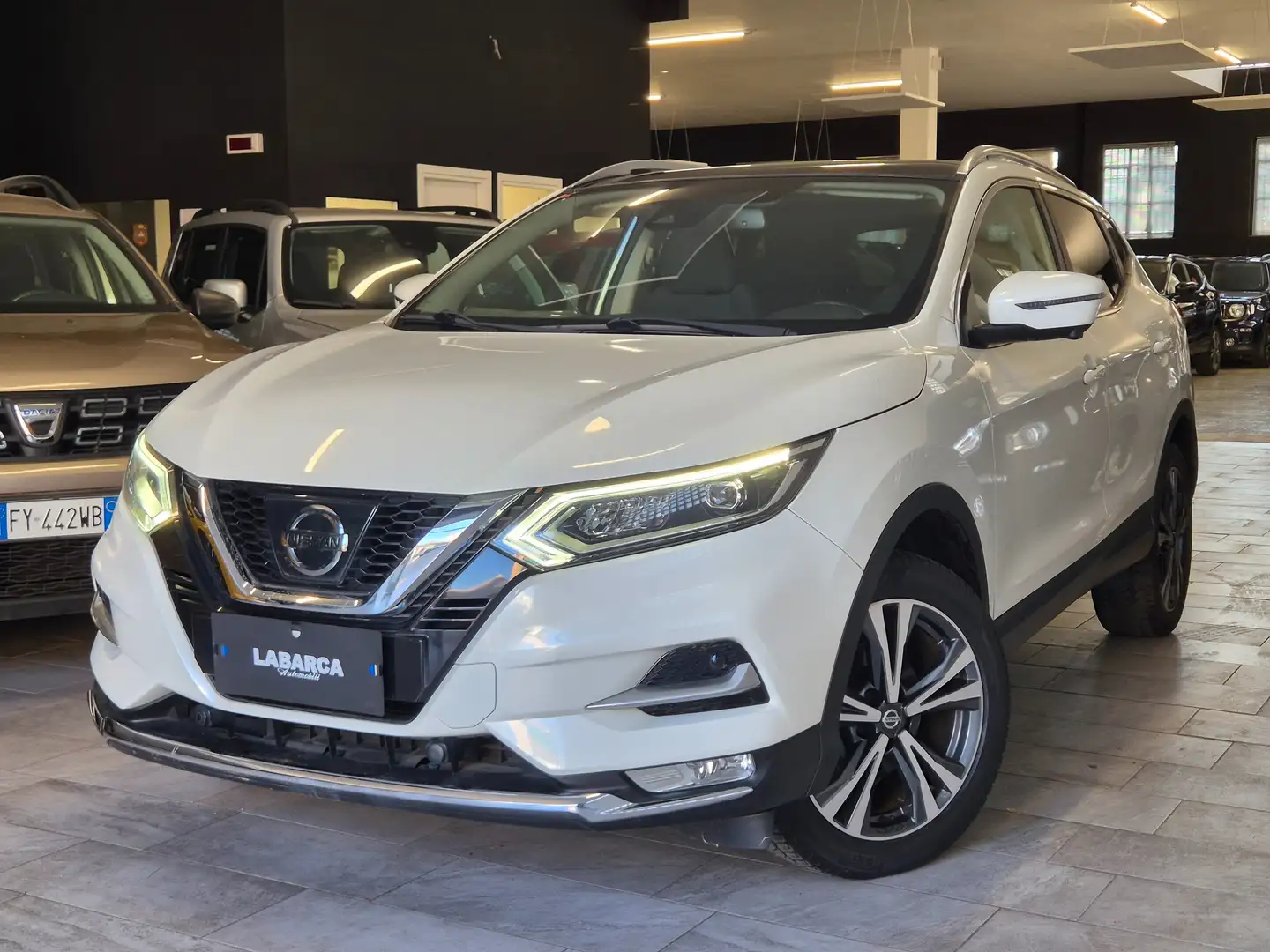 Nissan Qashqai Qashqai II 2017 1.5 dci N-Connecta 110cv Bianco - 1