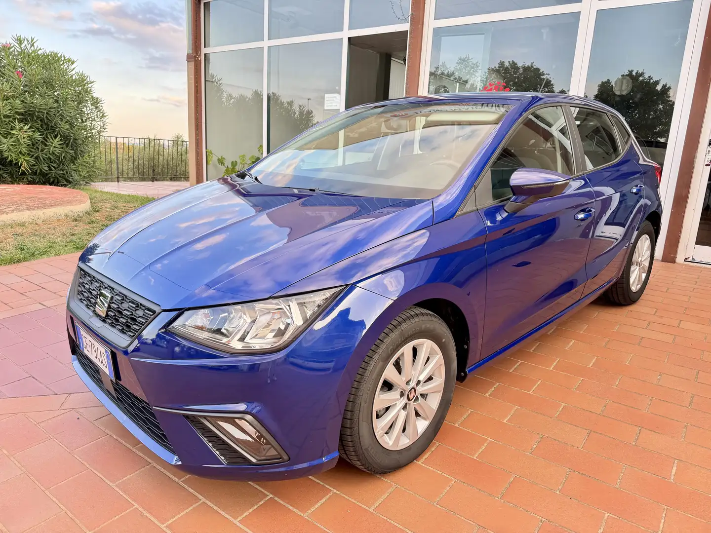 SEAT Ibiza Ibiza 1.0 tgi Business 90cv METANO-SOLI 45000 KM Blu/Azzurro - 2