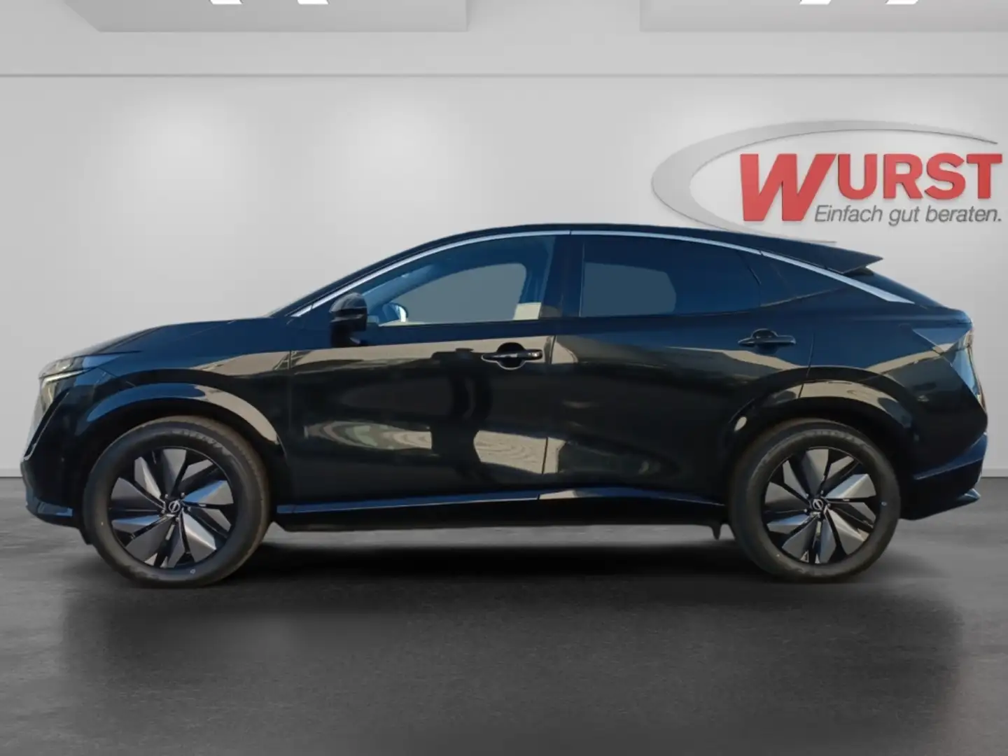 Nissan Ariya Basis 63kWh 19'' LED ACC Sitzheizung 360Grad PDC P Schwarz - 2