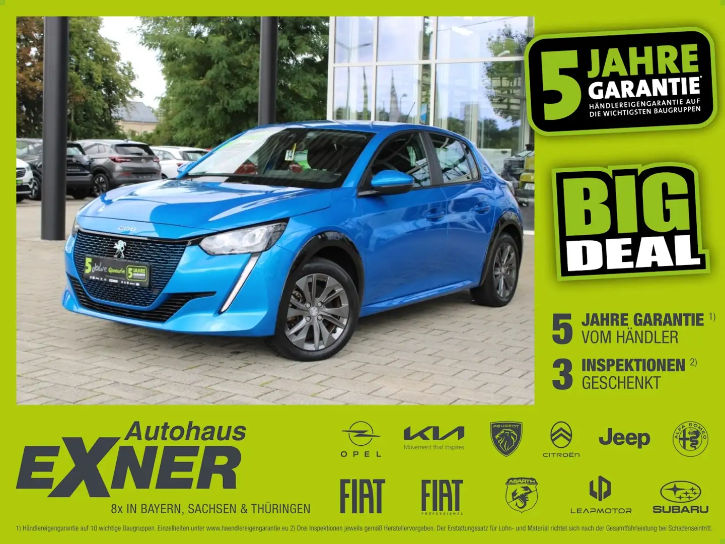 Peugeot 208 e ACTIVE PACK Navi, LED, Sitzheizung, PDC, Blau - 1