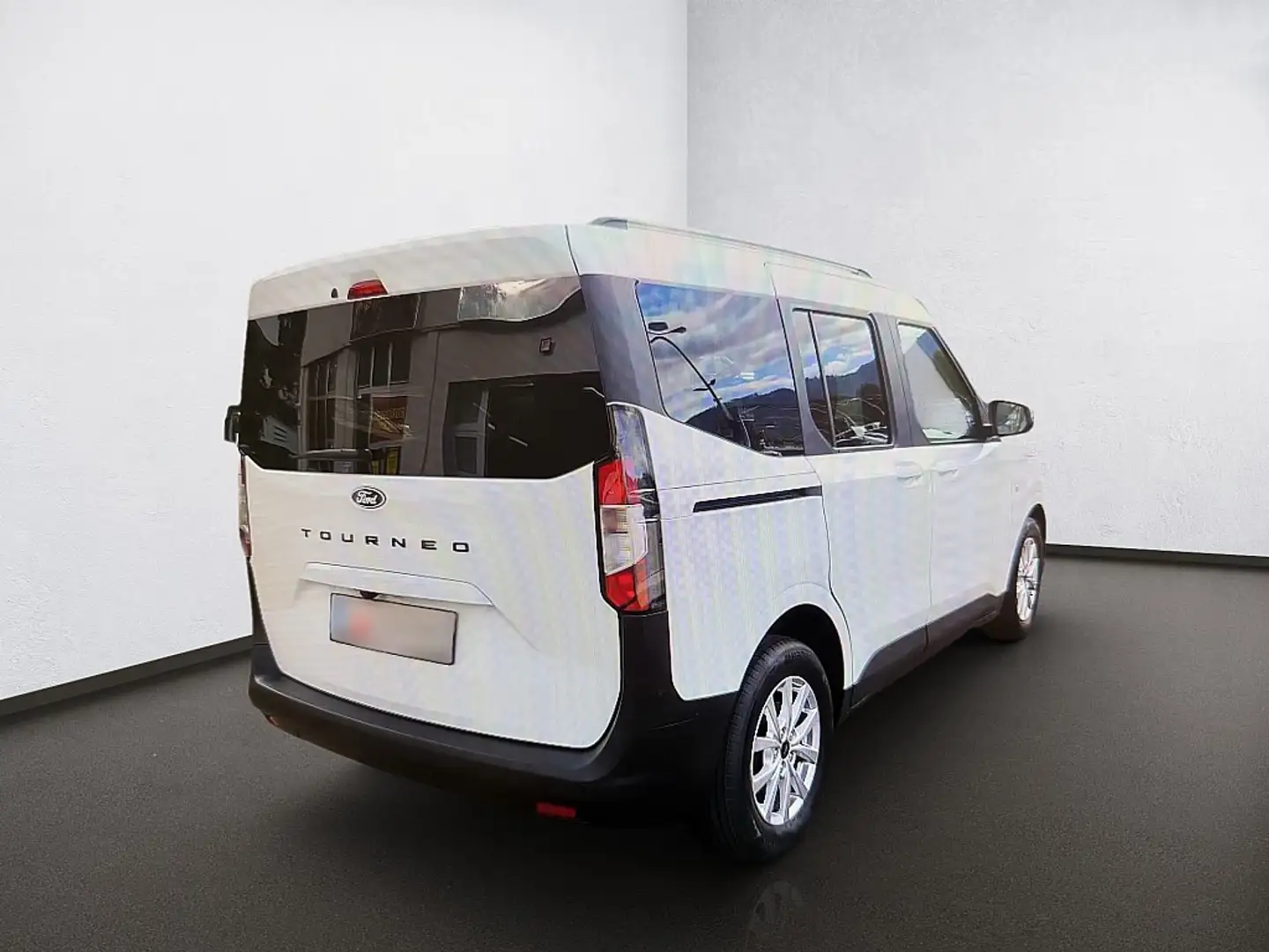 Ford Tourneo Courier 1,0 EcoBoost Titanium Aut. Weiß - 2