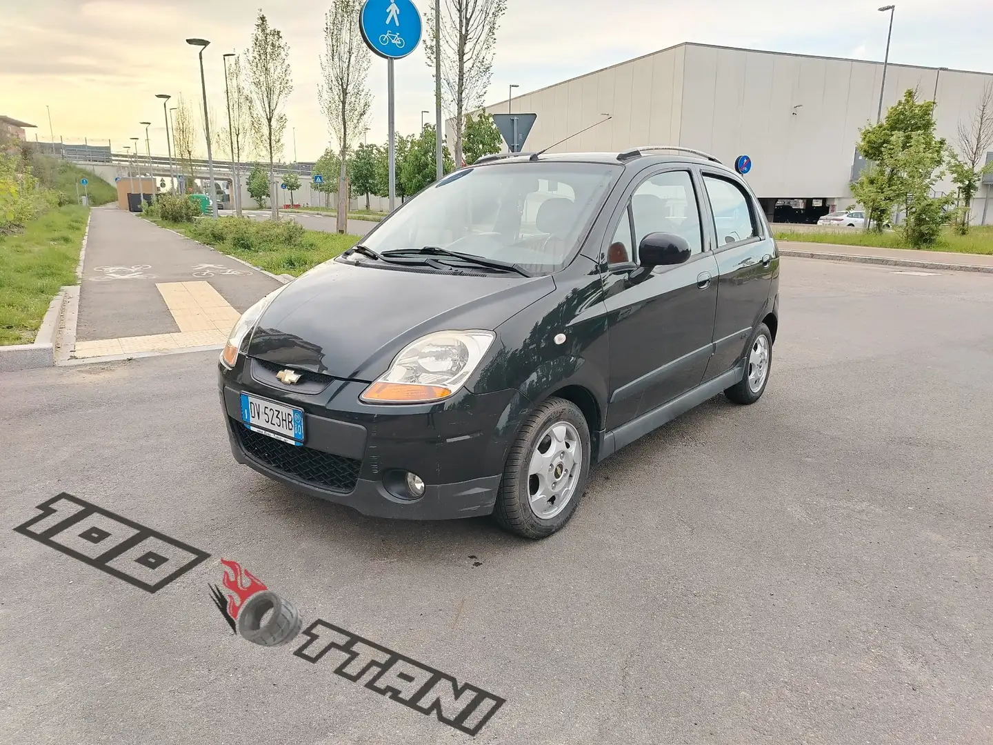 Chevrolet Matiz 1.0 SX Energy ecologic Gpl Zwart - 1