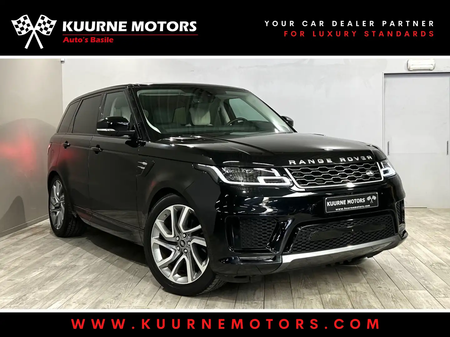 Land Rover Range Rover Sport P300 Alu21"/Acc/Leder/Cam/Hud/Dab/Bt *1j garantie* Černá - 1