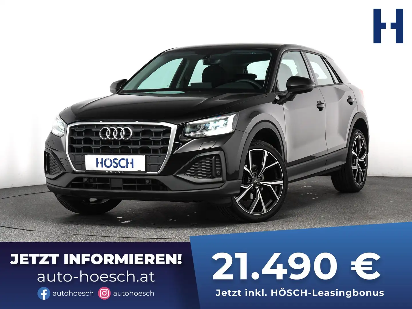 Audi Q2 30 TFSI LED CARPLAY SITZHZG NEUWERTIG Schwarz - 1