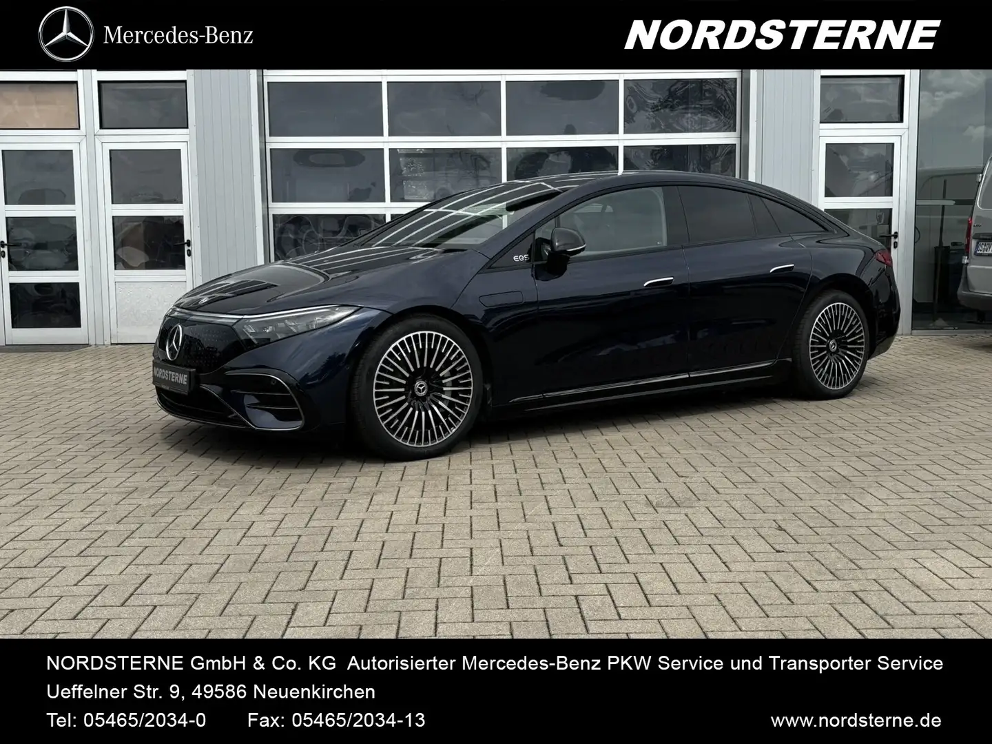 Mercedes-Benz EQS EQS 450+ AMG-LINE+SITZKILMA+MASSAGE+PANO+HEAD-UP Azul - 1
