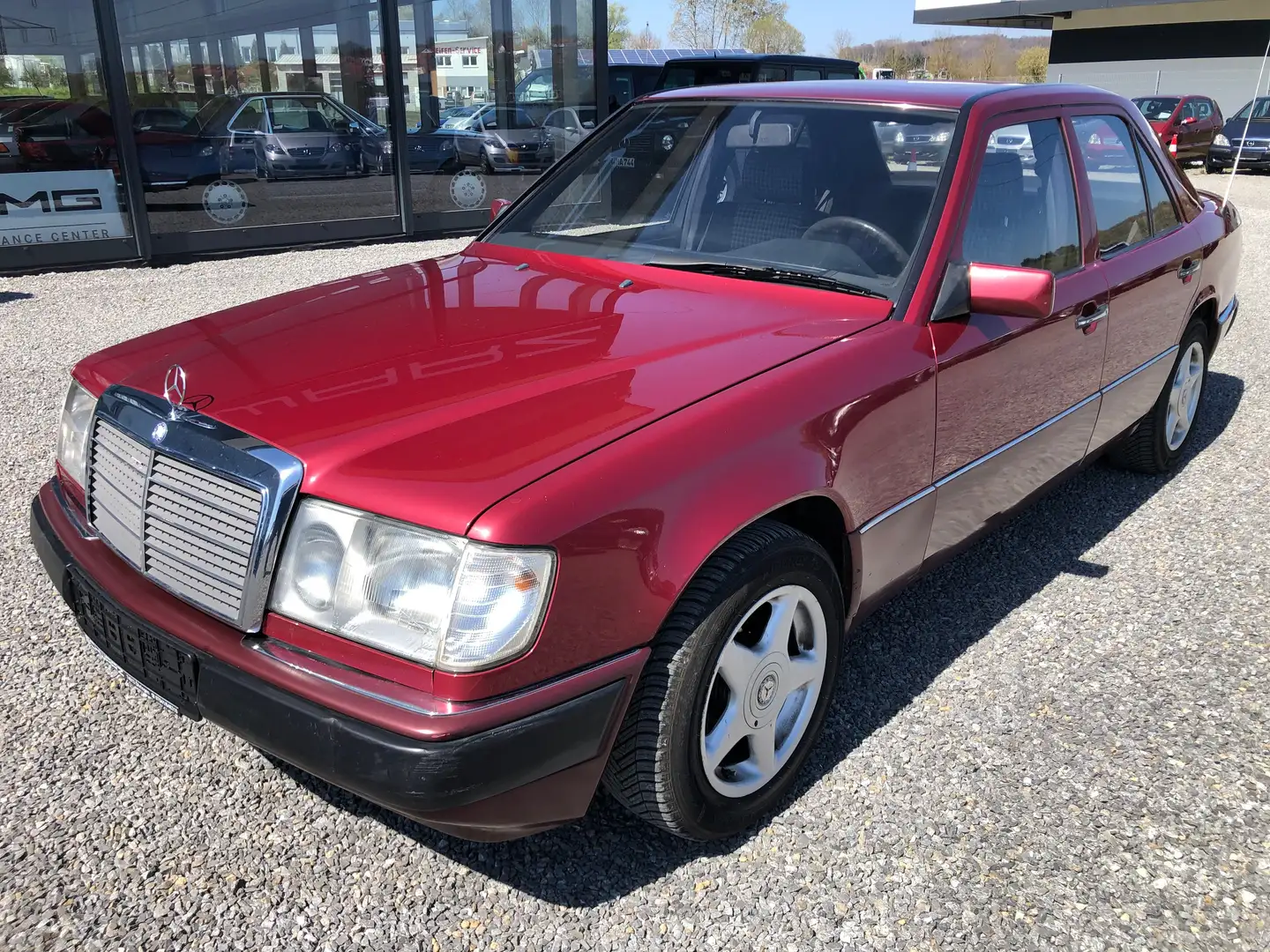 Mercedes-Benz 220 E Automatik*SHD*LPG* Roşu - 1