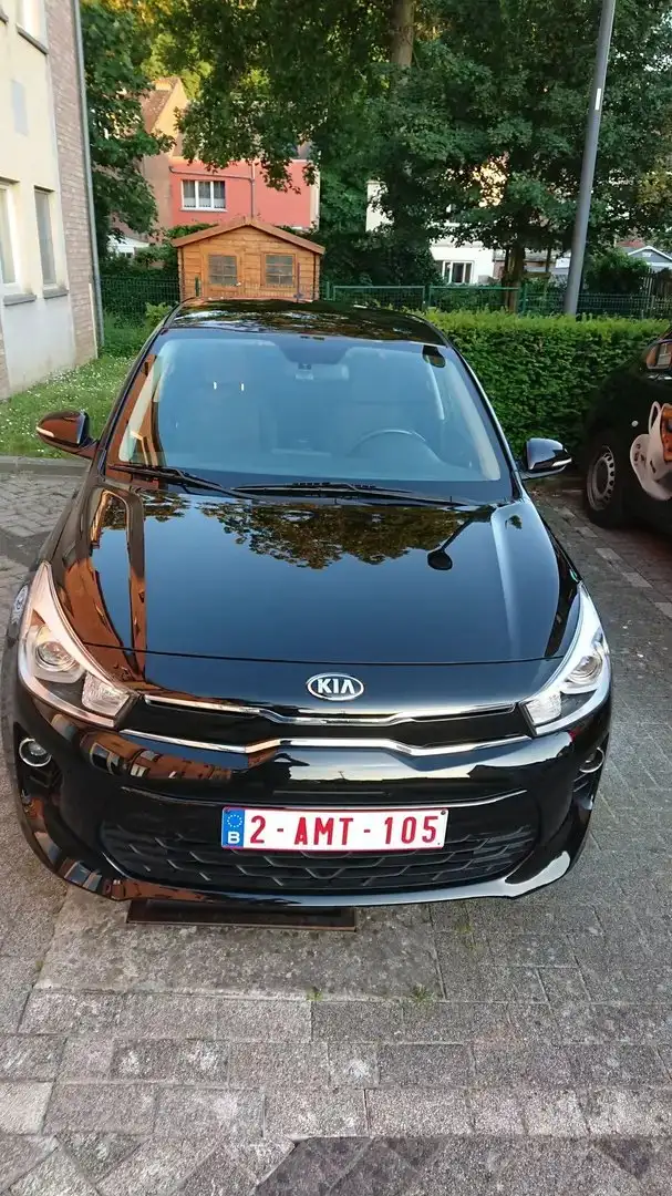 Kia Rio Rio 1.0 T Fusion + Navi + Camera Zwart - 2