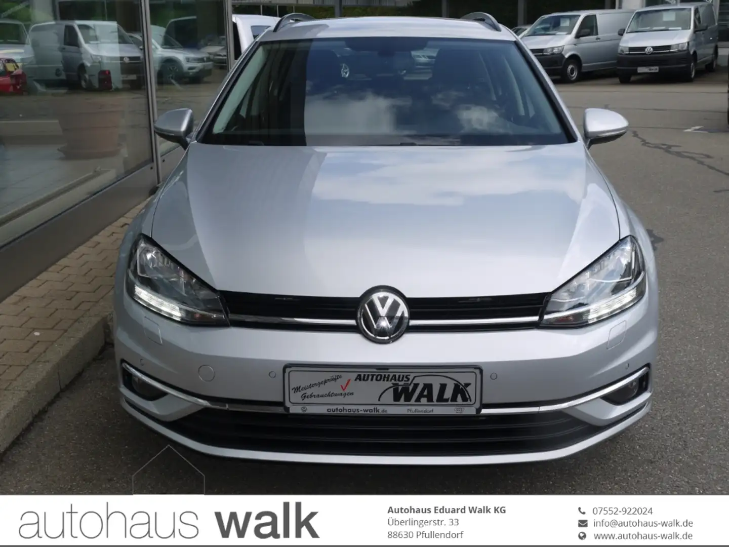 Volkswagen Golf Variant 1.6 TDI Comfortline NAVI App ACC Argent - 1
