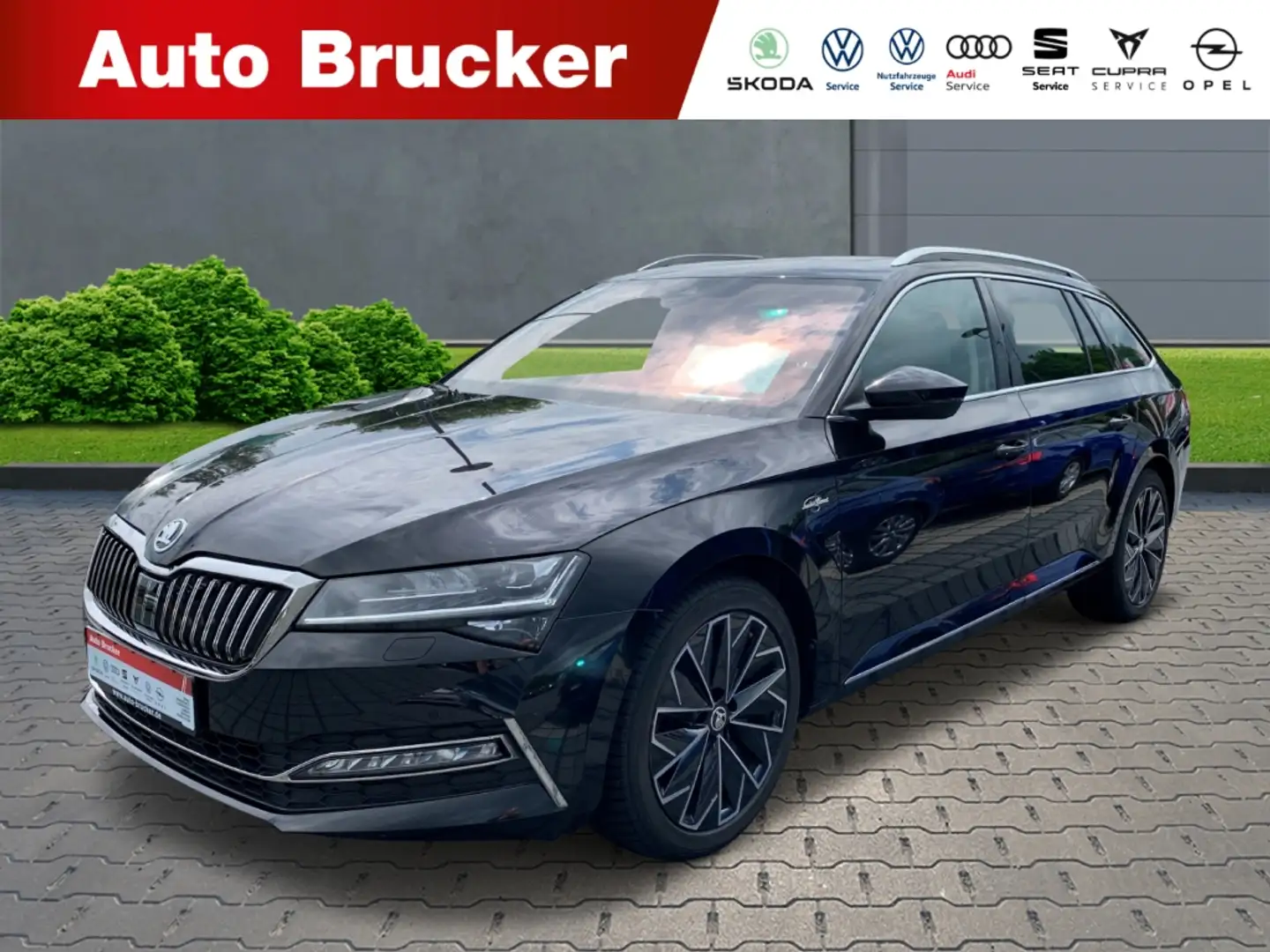 Skoda Superb Combi L&K 4x4 2.0 TDI+elektr.Panoramadach+Navi+Led Schwarz - 1