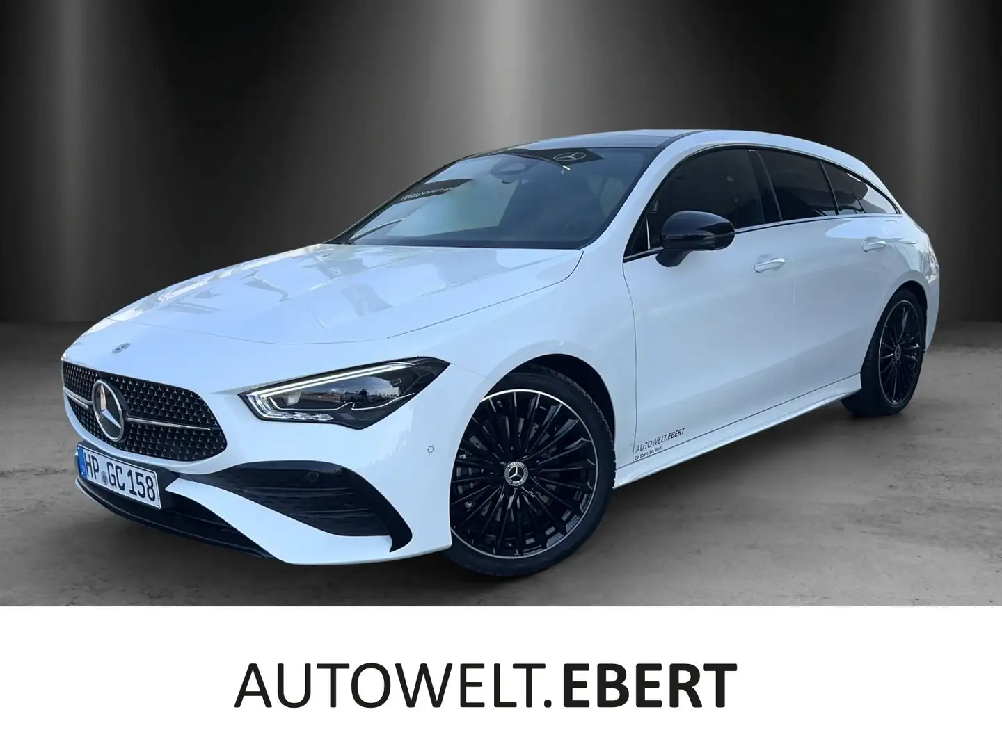 Mercedes-Benz CLA 220 d Shooting Brake+AMG-Line+AHK+PSD+DISTRO Bílá - 1