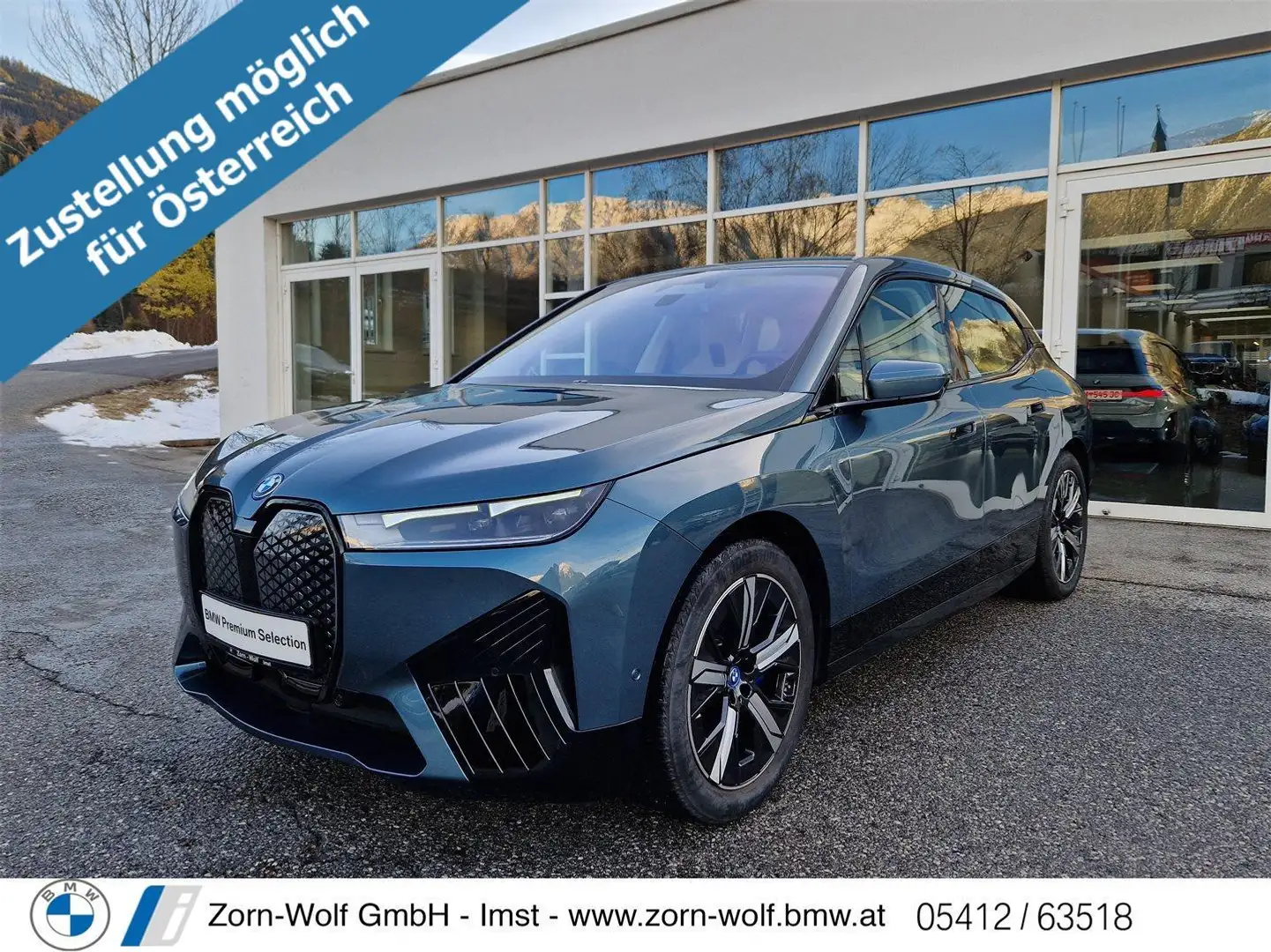 BMW iX xDrive40 Blu/Azzurro - 1