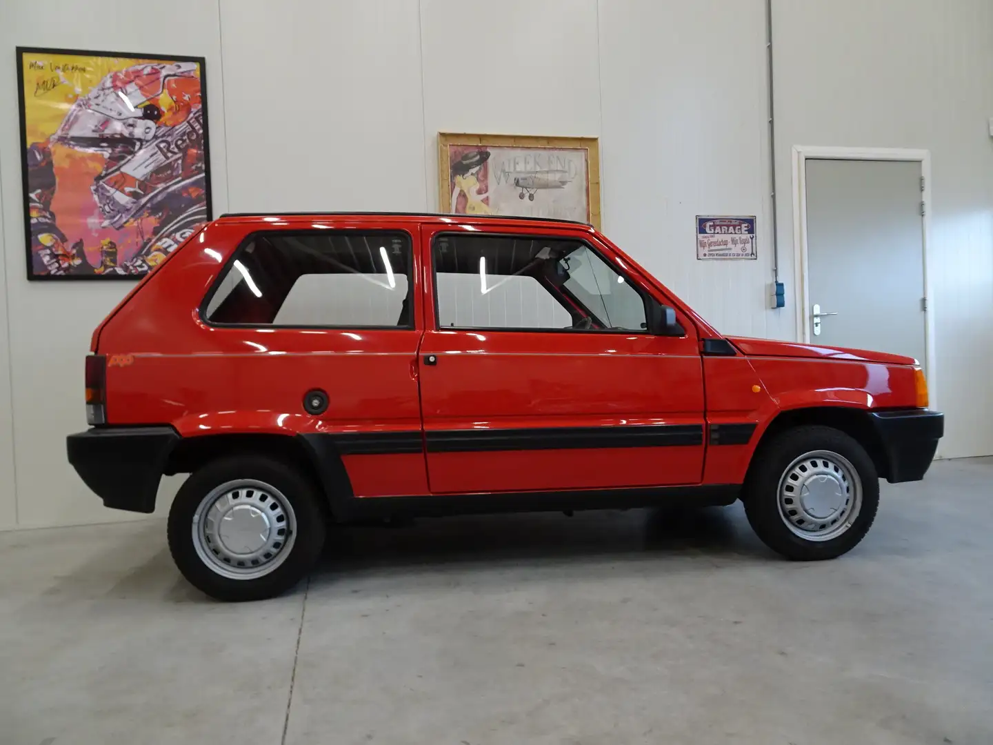 Fiat Panda 750 L Steinwinter Pop uitvoering Kırmızı - 1