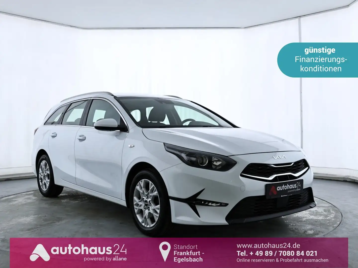 Kia Ceed / cee'd Ceed 1.5 T-GDI Vision Navi|CAM|Lenkr & Sitzhzg. Weiß - 1