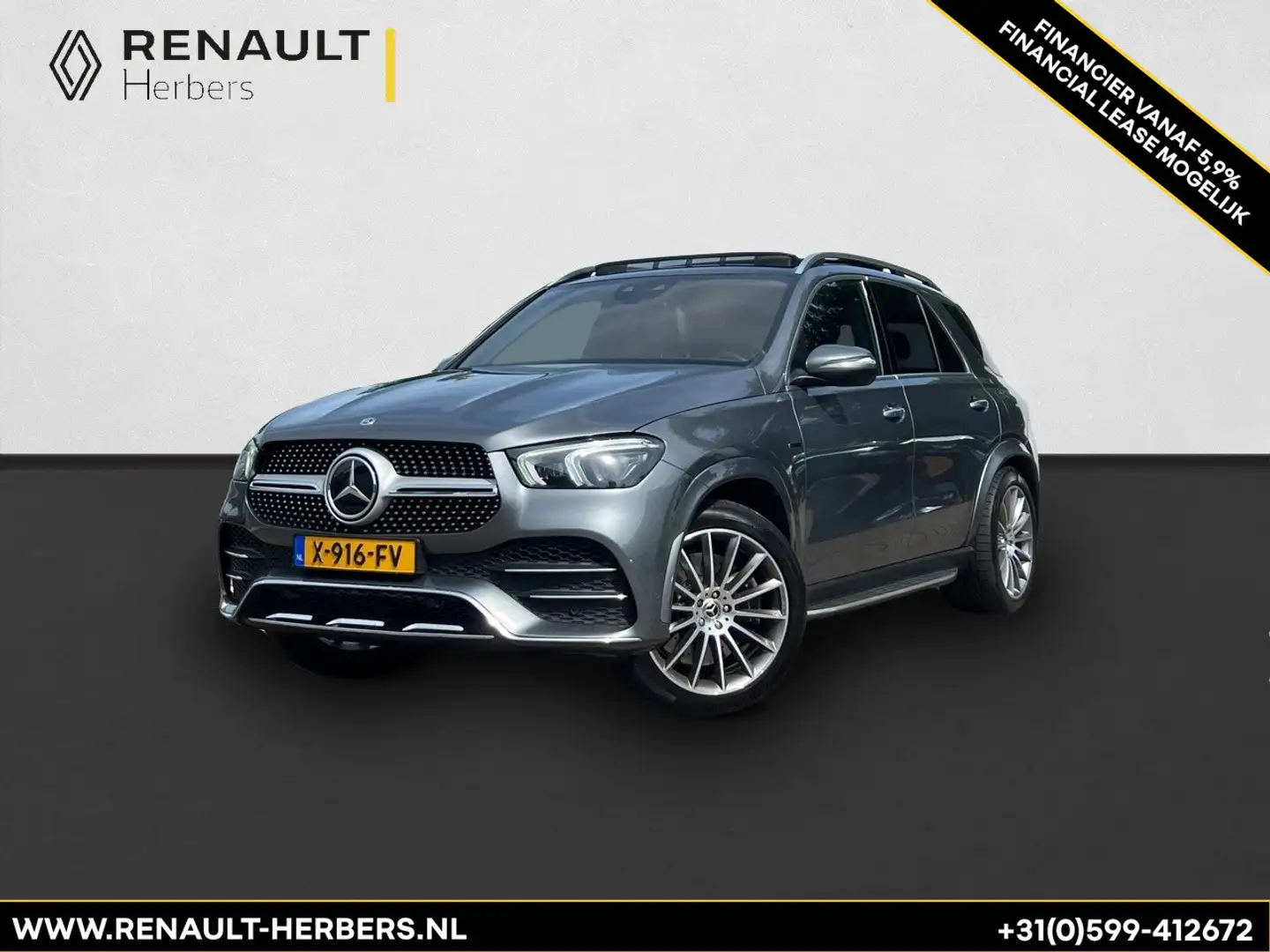 Mercedes-Benz GLE 350 de 4MATIC Premium Plus AMG / DISTRONIC / 360 / PAN Grau - 1