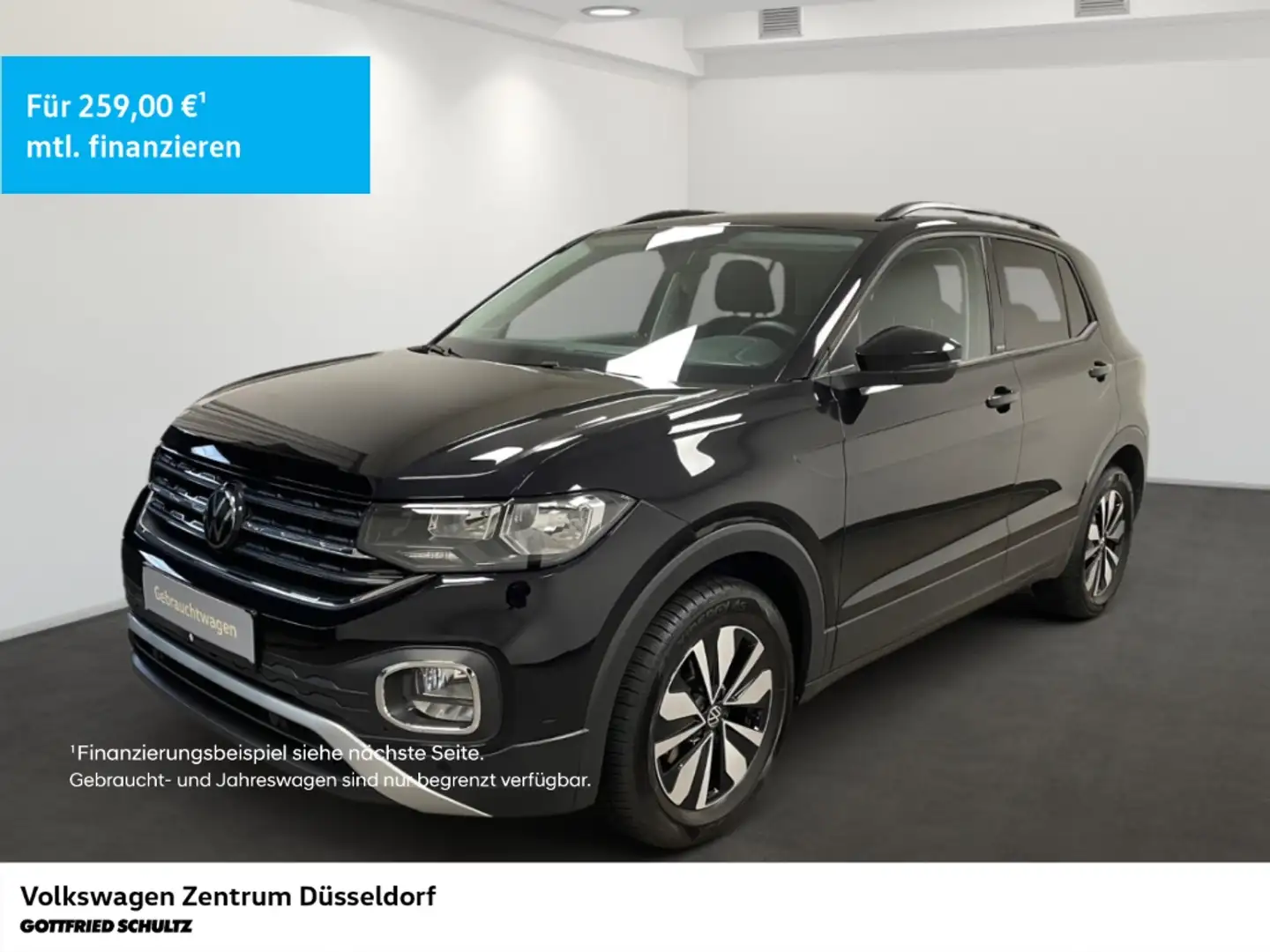 Volkswagen T-Cross Life 1.0 TSI DSG Sitzheizung Navigation Schwarz - 1