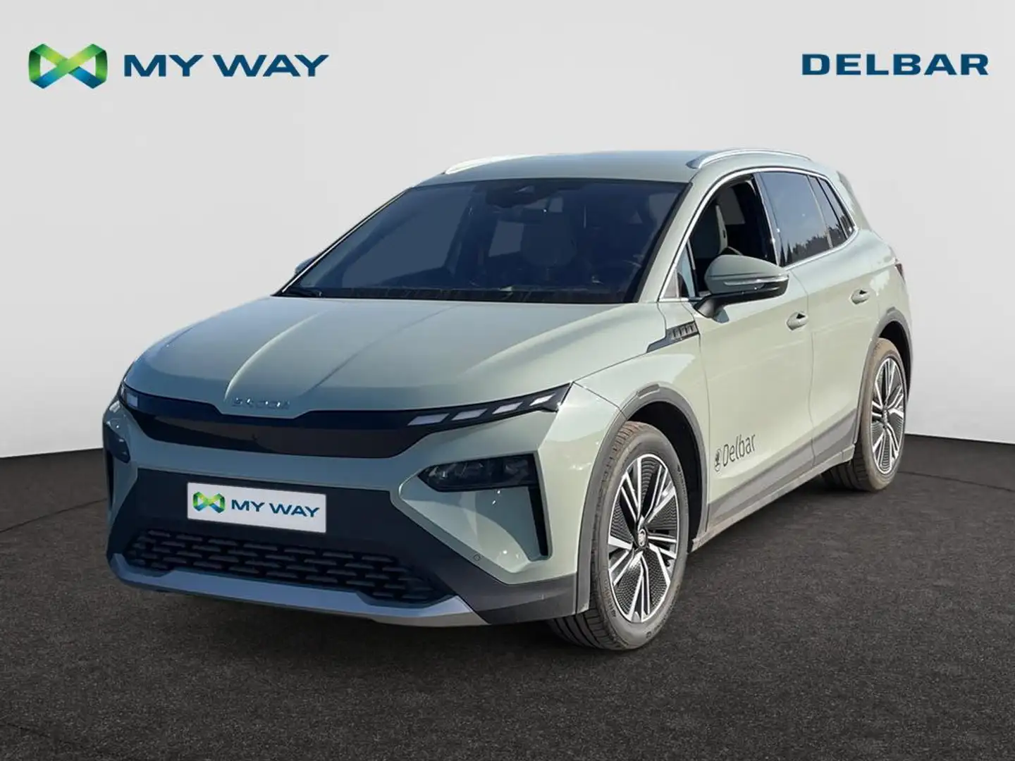 Skoda Elroq Corporate 85 82 kWh 210kW (285ch) Groen - 1