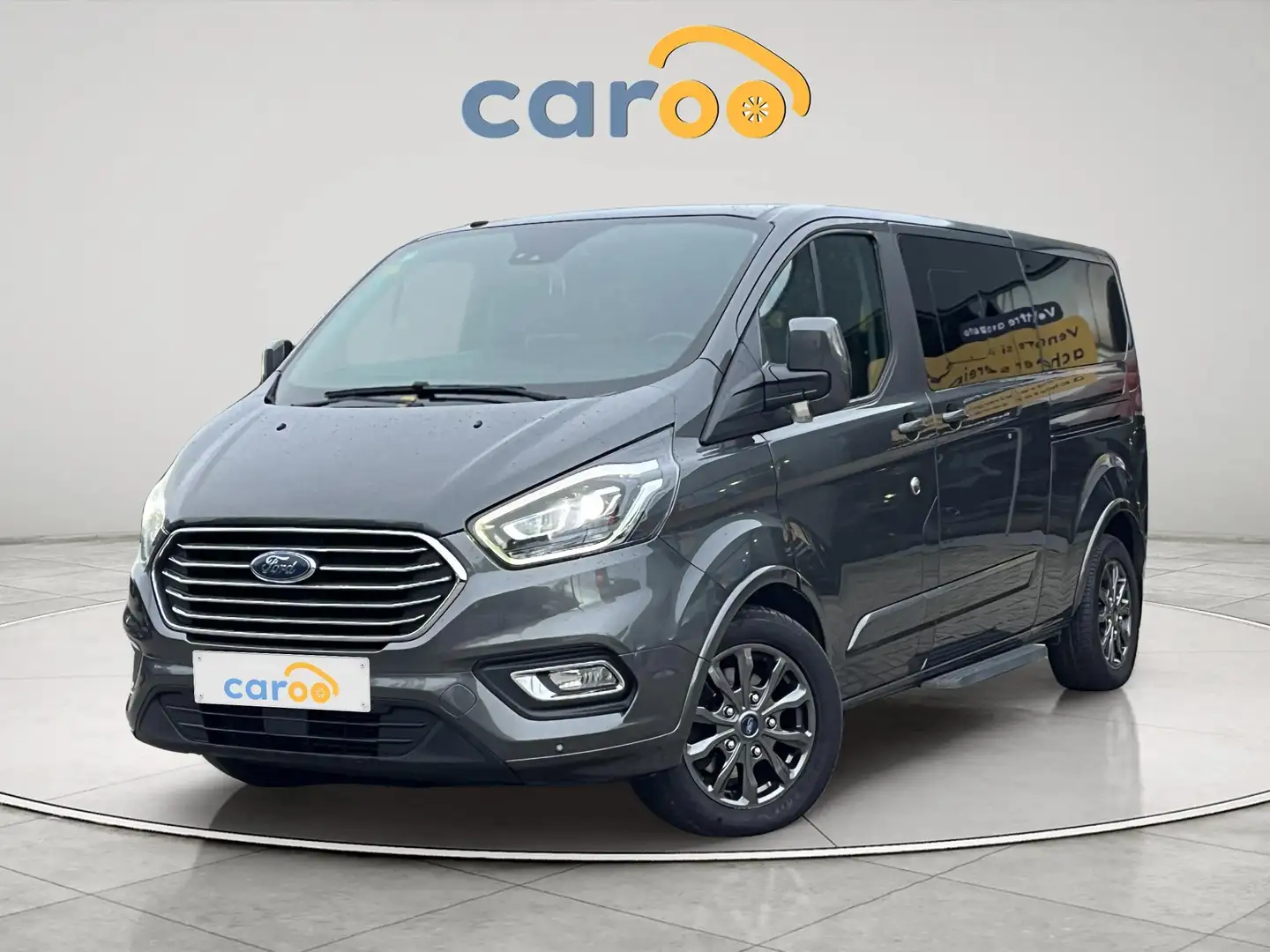 Ford Tourneo Custom 2.0 TDCi L2H1 Titanium *5 PL - LICHTE VRACHT* Grau - 1
