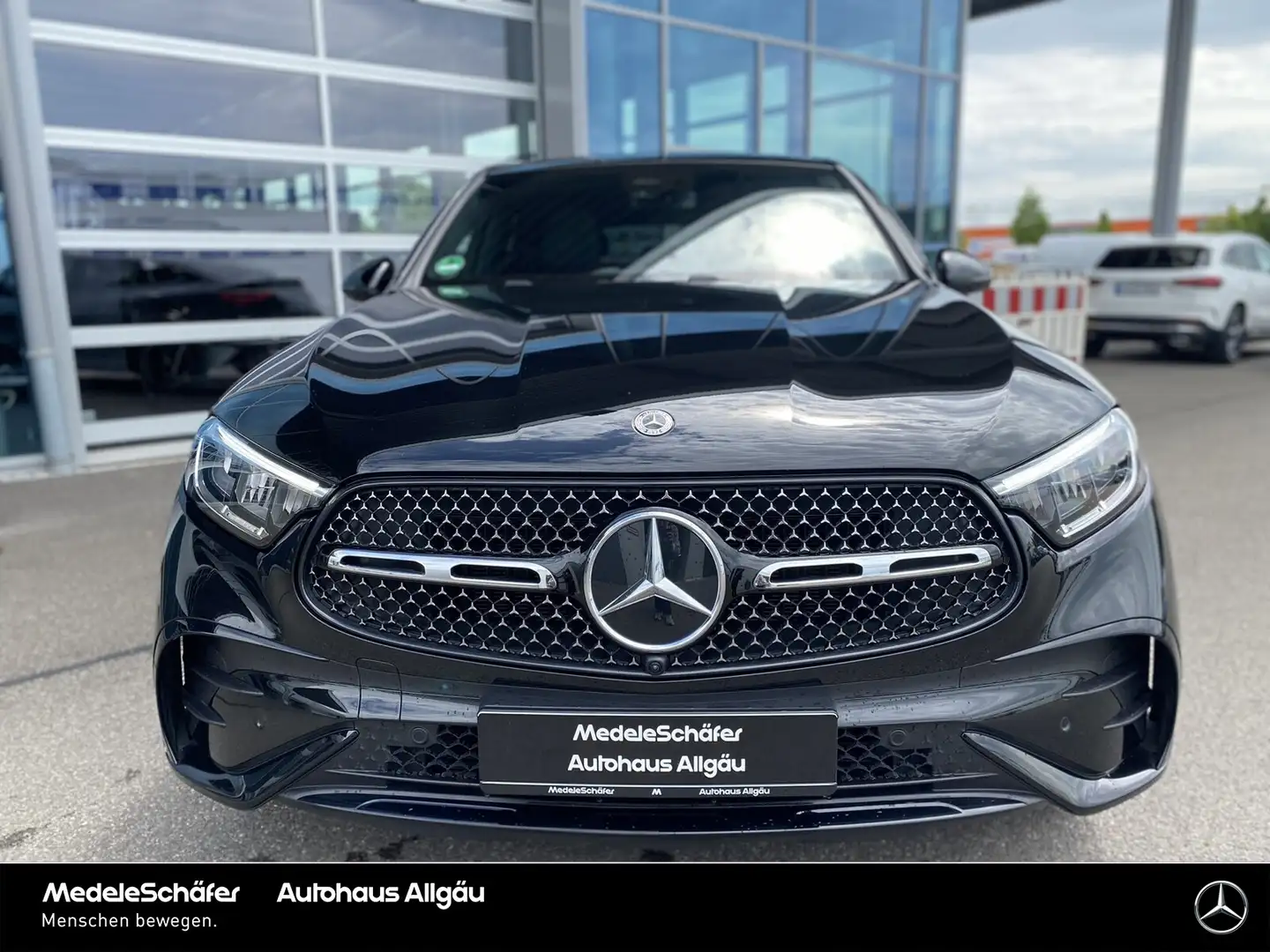 Mercedes-Benz GLC 300 GLC 300 4M Coupé AMG Night 360°+AHK+PANO+AMBIENT Schwarz - 2