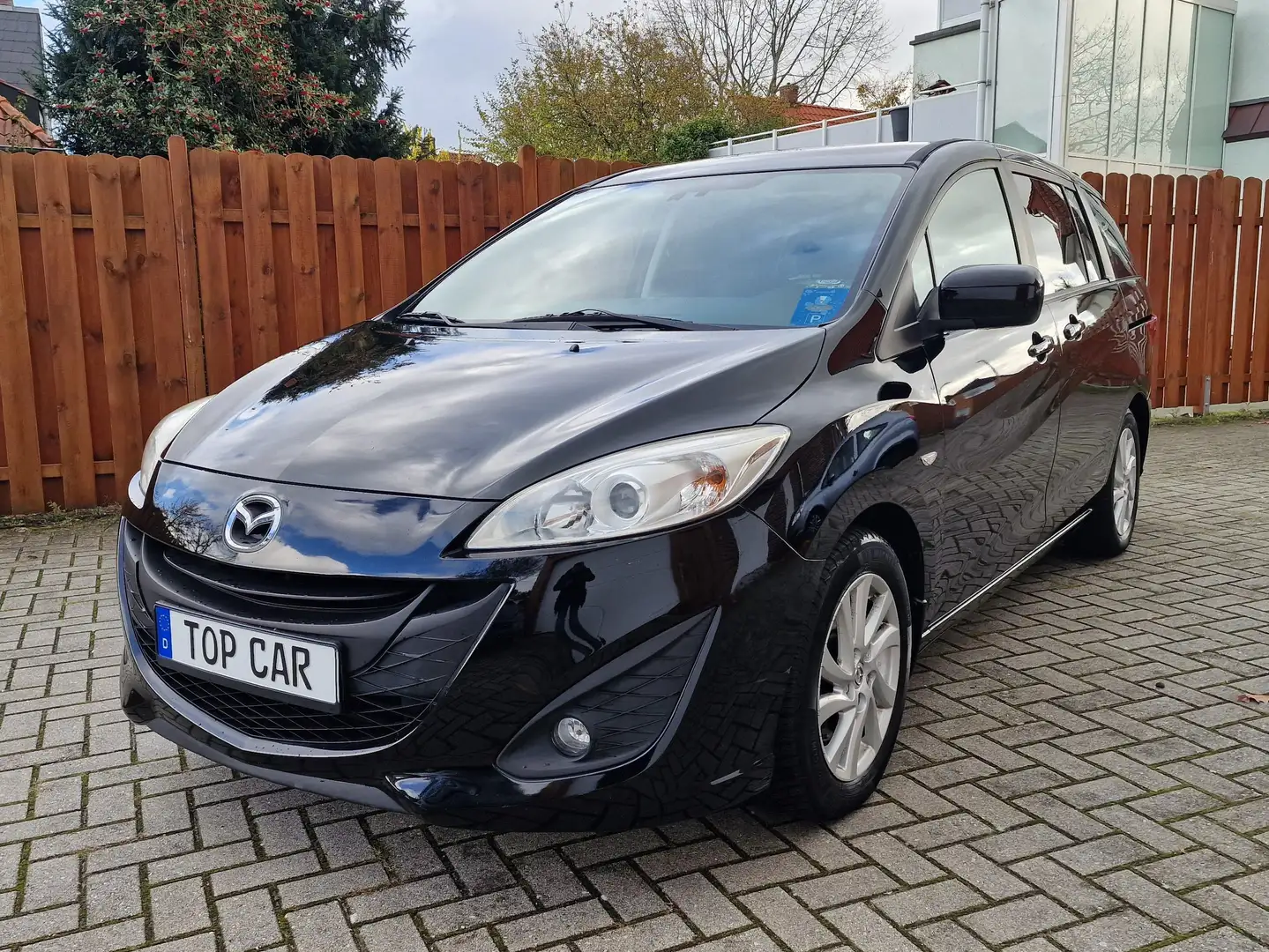 Mazda 5 Center-Line TÜV NEU 7-SITZER Schwarz - 1