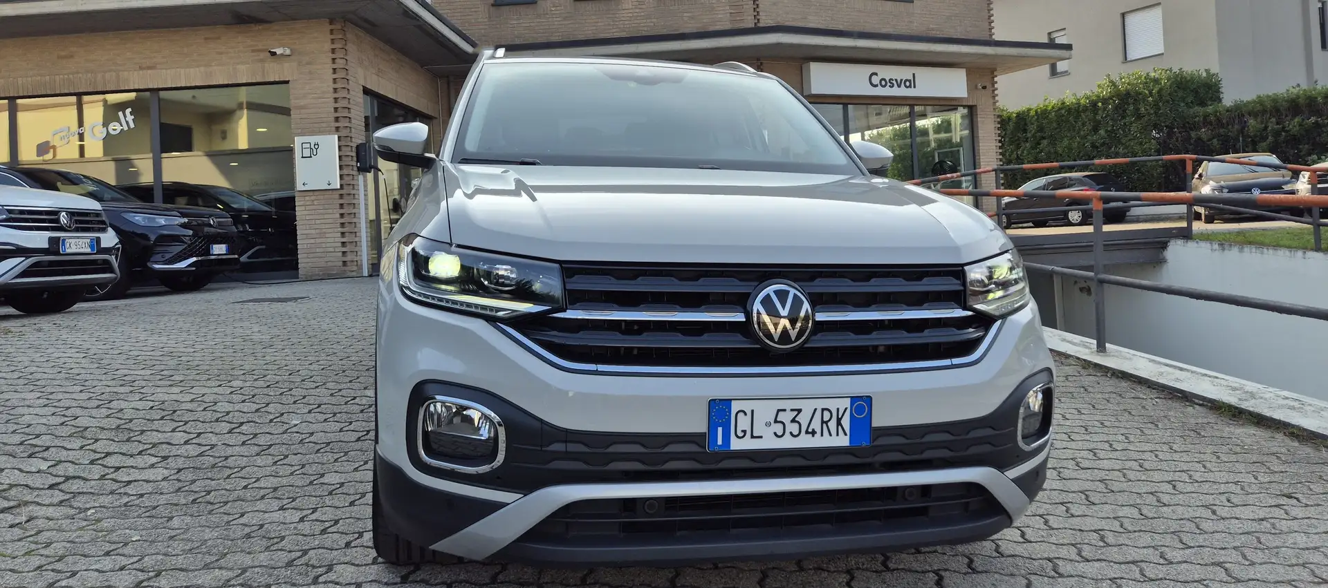 Volkswagen T-Cross T-Cross 2023 1.0 tsi Advanced 110 6Marce Tech pack Grigio - 2
