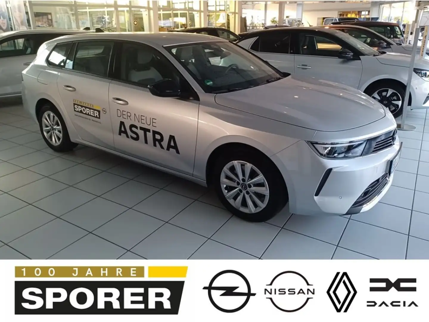Opel Astra Sports Tourer Edition 1.5 Diesel 6-Gang Silber - 1