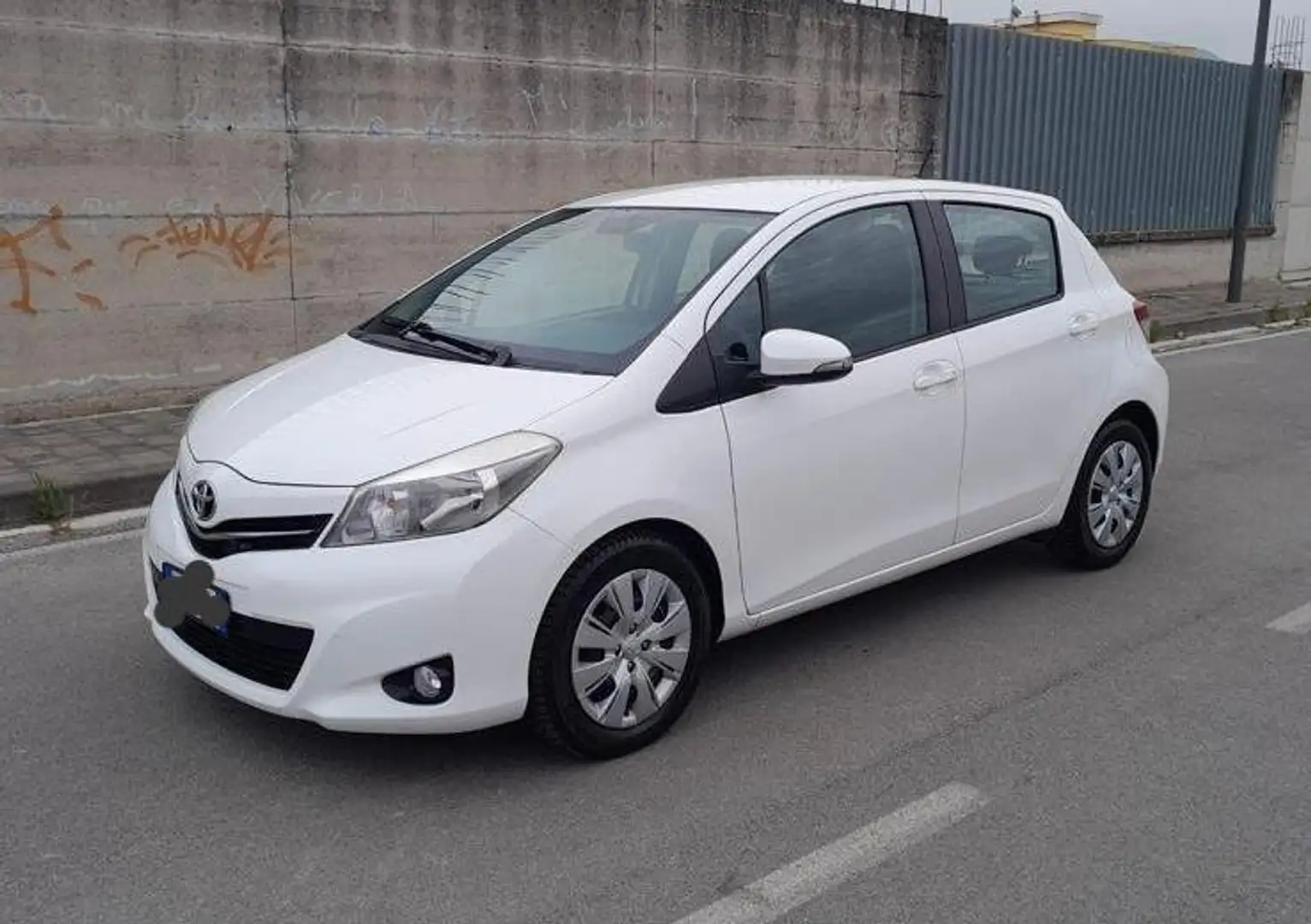 Toyota Yaris 3 serie 1.4 D - D Bianco - 1