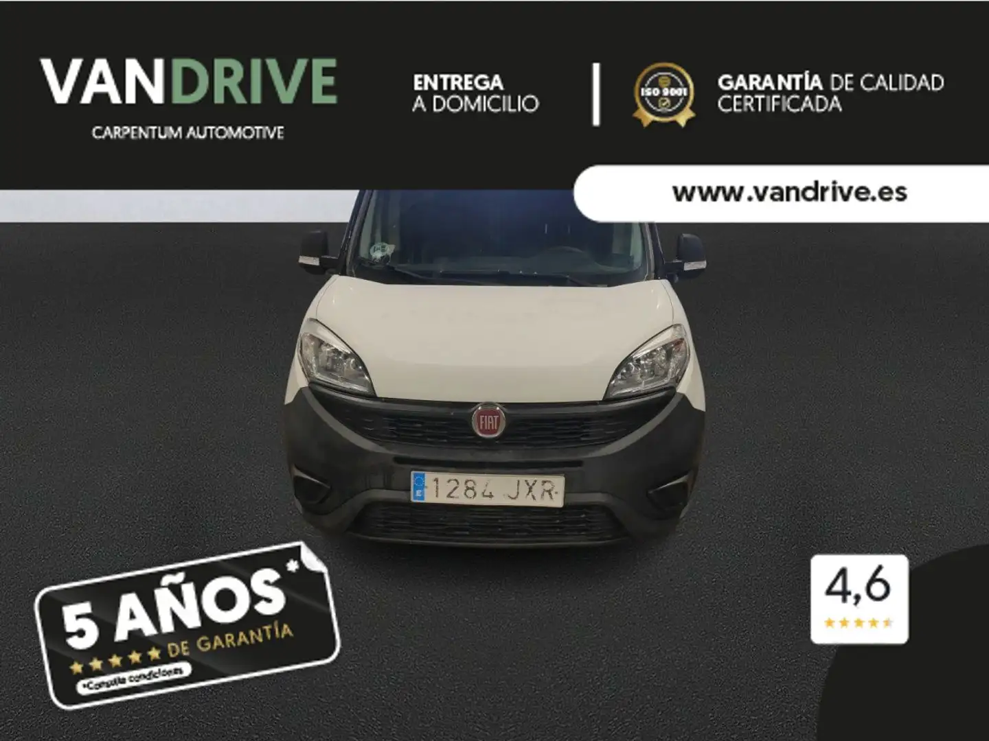Fiat Dobló Cargo 1.3Mjt Base 66kW E5+ Blanc - 2