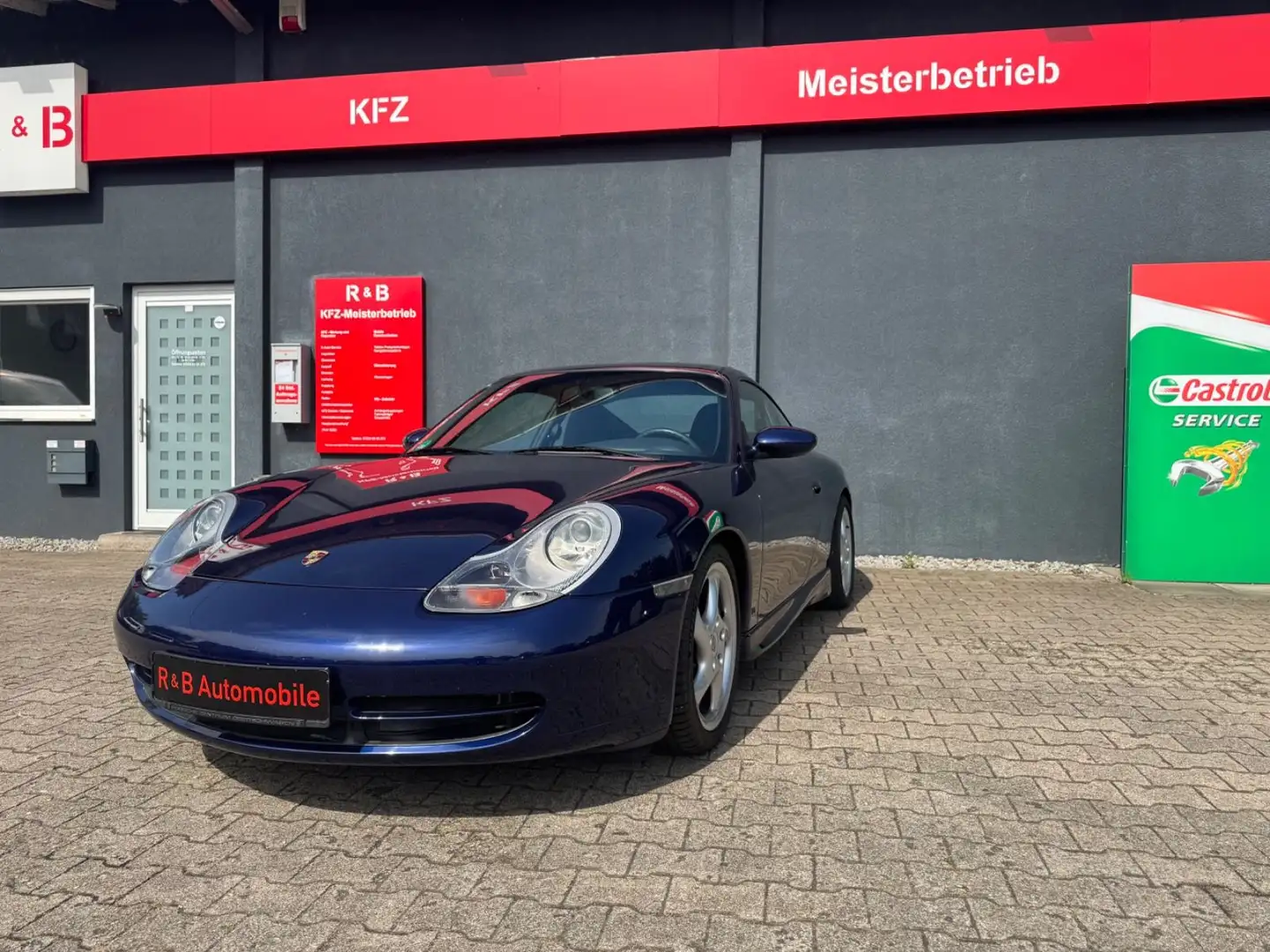 Porsche 996 Carrera Coupé *300Ps*Top Zustand*74078Km Blau - 1