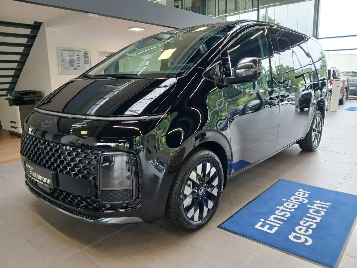 Hyundai STARIA 1.6 T-GDI HEV Signature +PANORAMADACH+ Zwart - 1