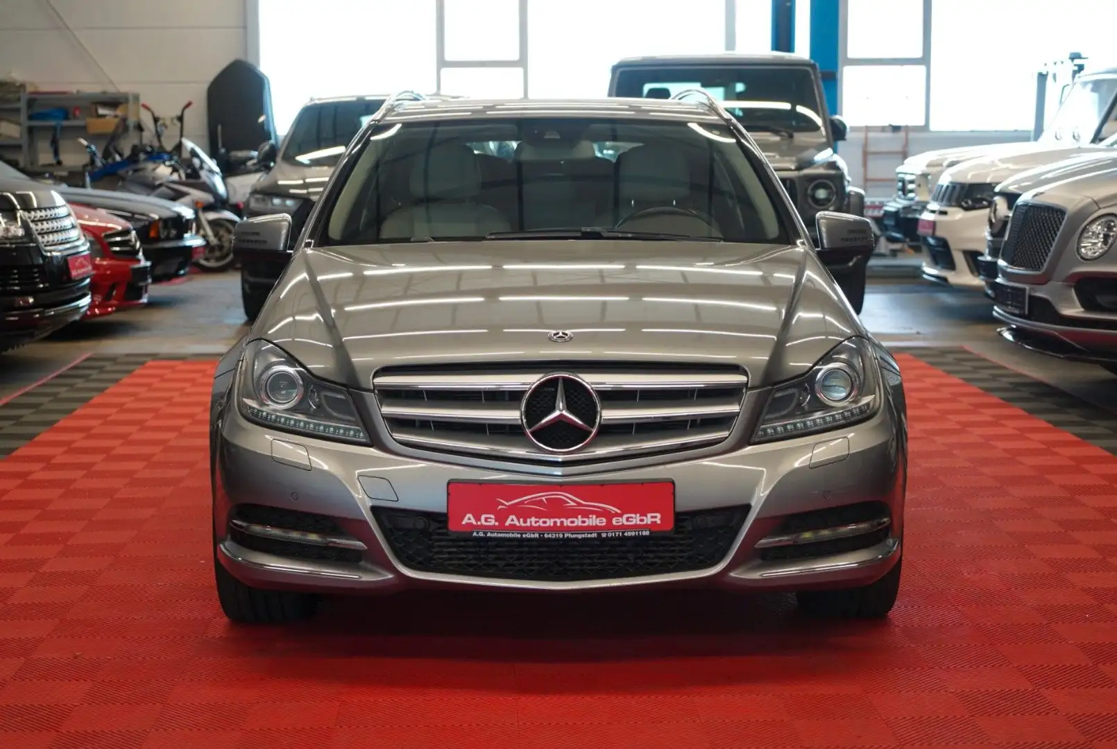 Mercedes-Benz C 250 C-250 T 7G*Aut.*2Hand*AHK*Sitzheizung* Silber - 2