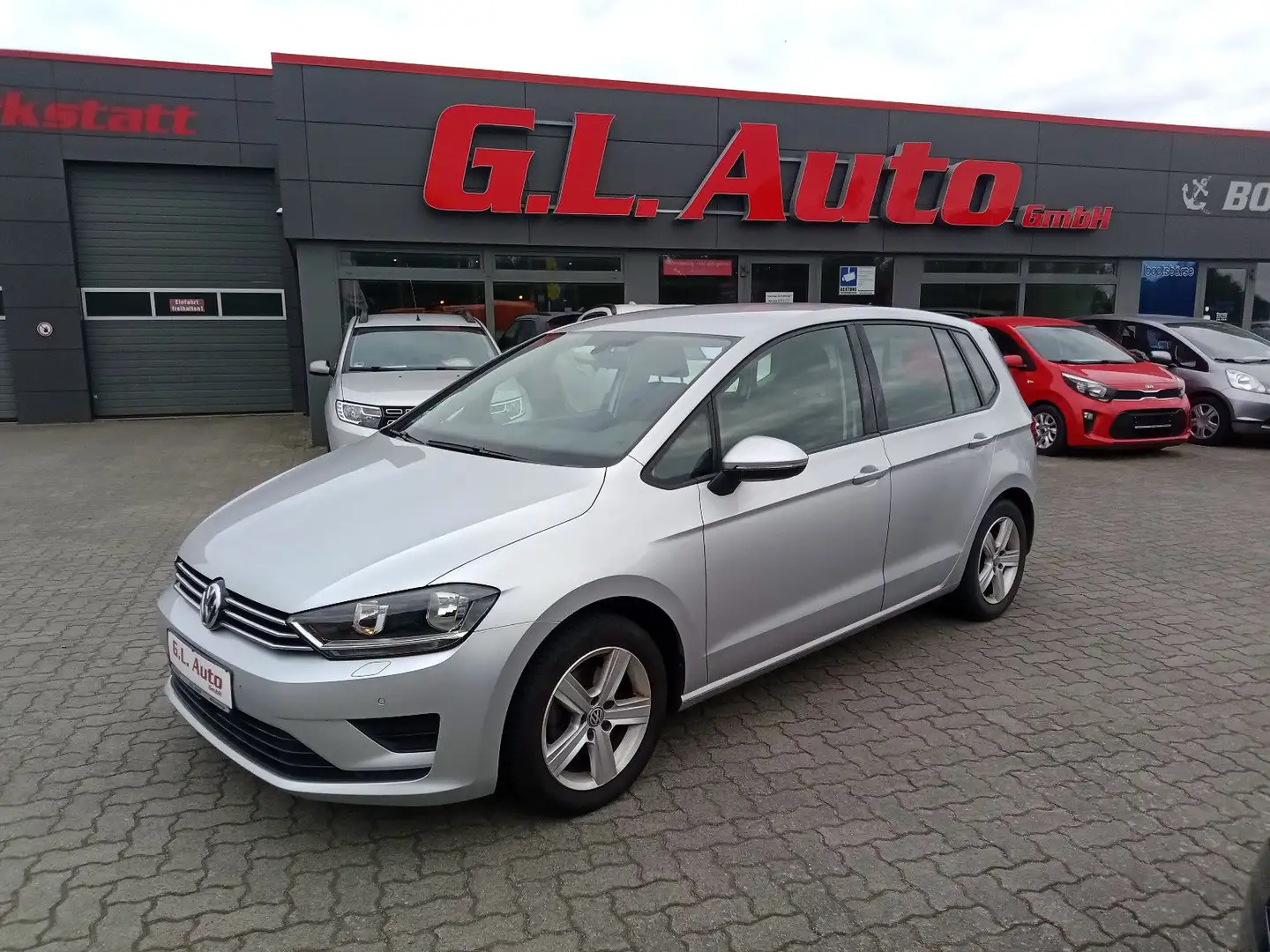 Volkswagen Golf Sportsvan VII Com./AHK/ NAVI/SH/KLIMA/PDC Silber - 1